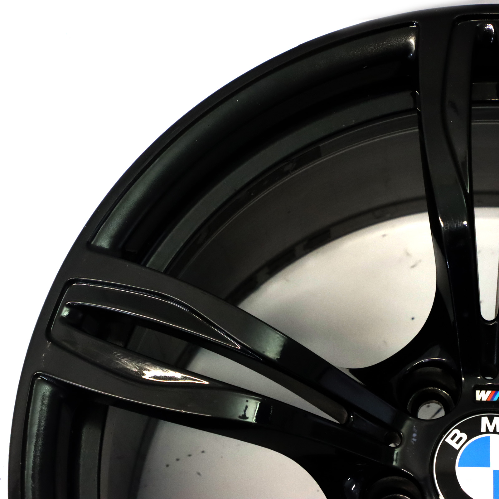 Rear Wheel Rim BMW F12 F13 Black Alloy 20" 10,5J ET19 M Double Spoke 343 2284708