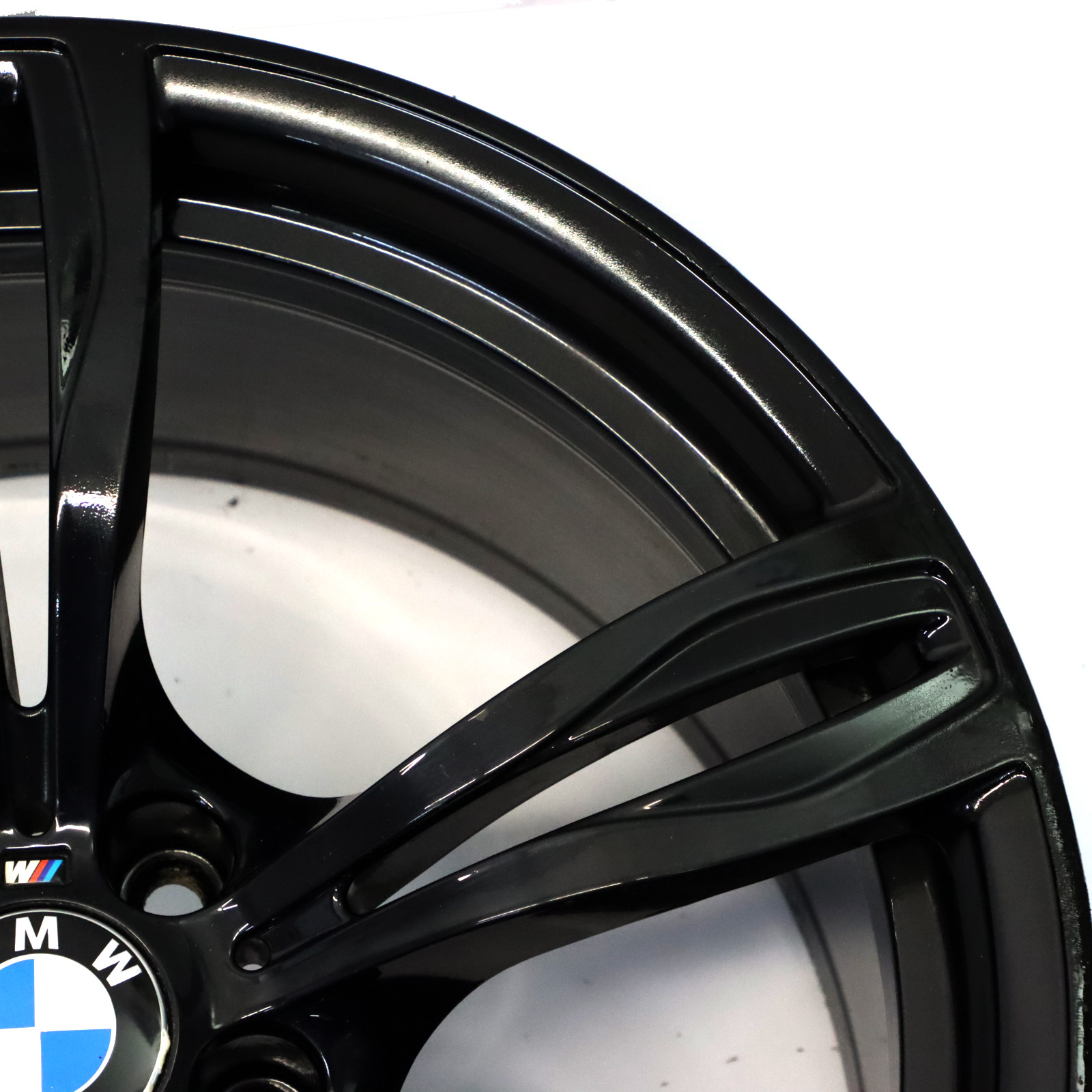 Rear Wheel Rim BMW F12 F13 Black Alloy 20" 10,5J ET19 M Double Spoke 343 2284708