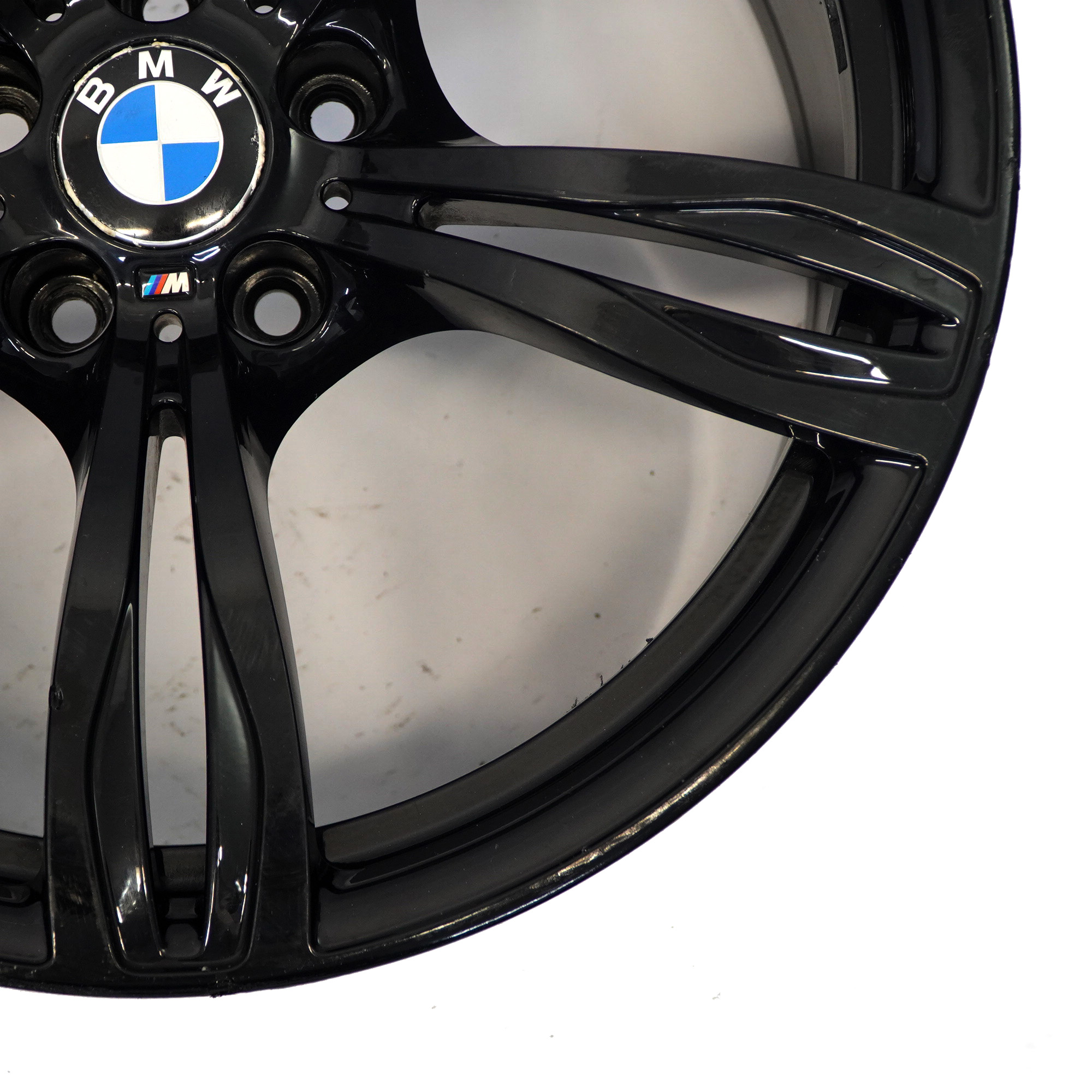 Rear Wheel Rim BMW F12 F13 Black Alloy 20" 10,5J ET19 M Double Spoke 343 2284708