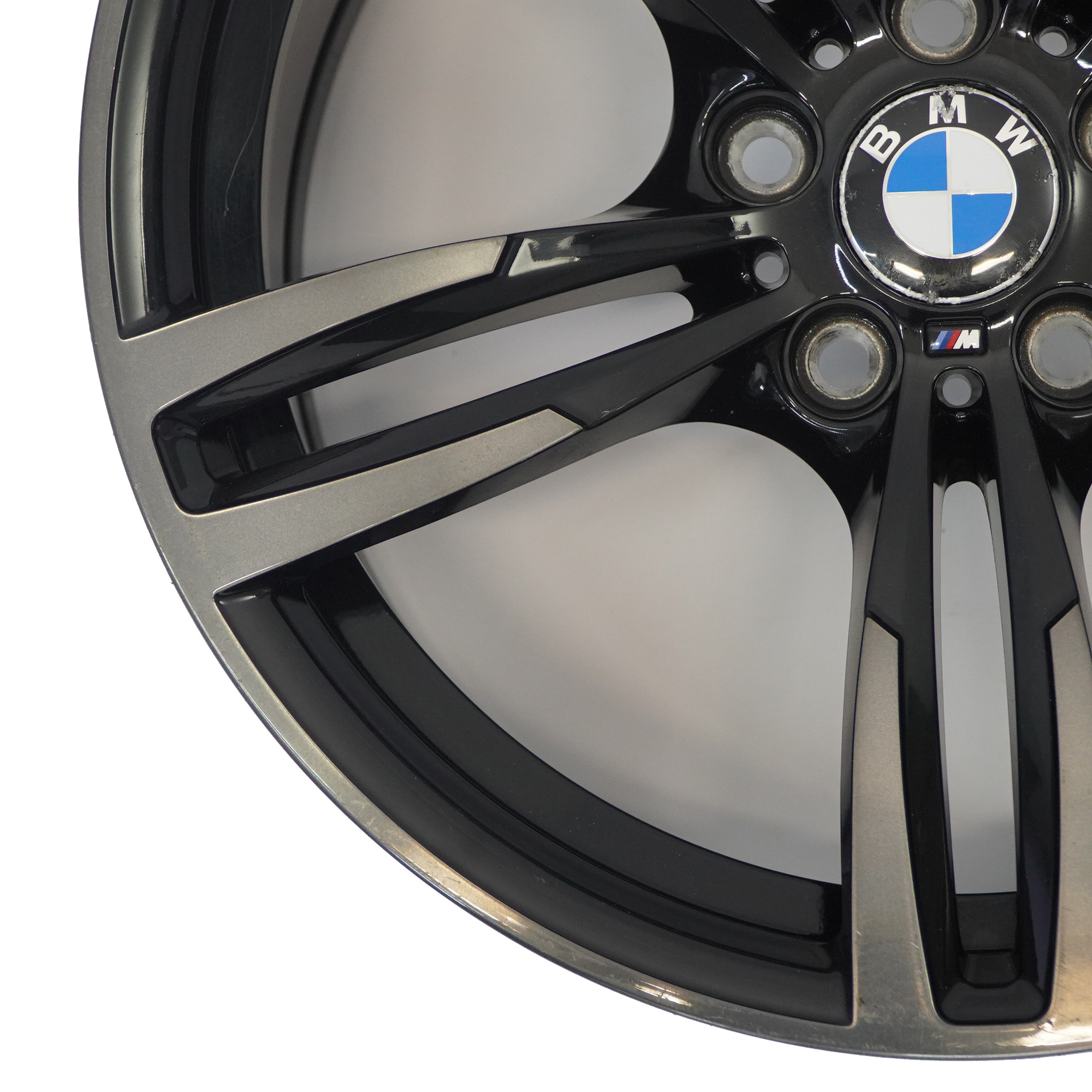 BMW F80 M3 F82 M4 Ferric Grey Front Wheel Alloy Rim 19" 9J M Double Spoke 437