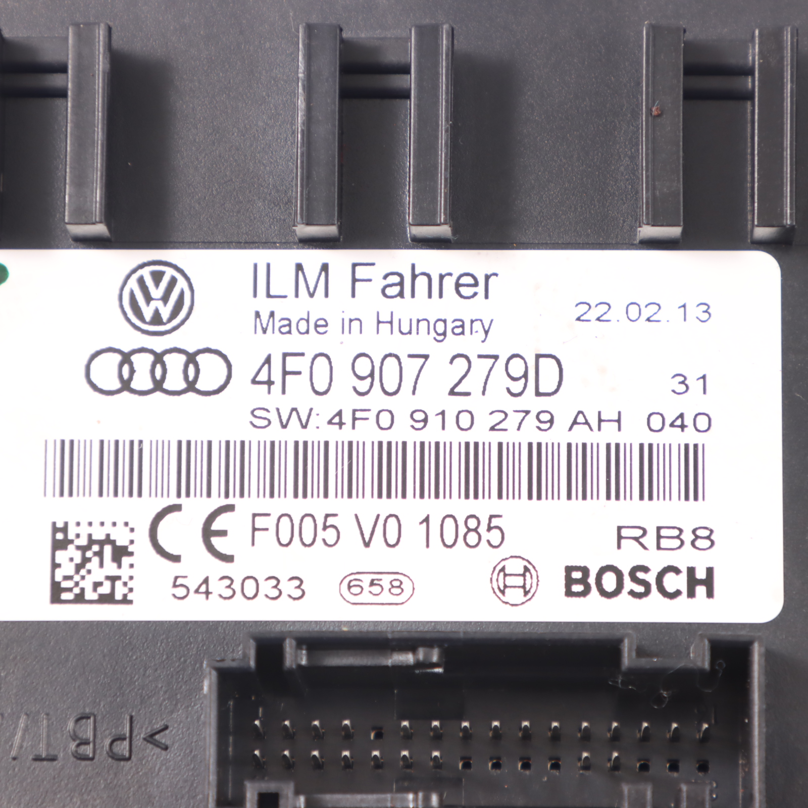 Audi Q7 4L Comfort Control Module Unit ECU 4F0907279D