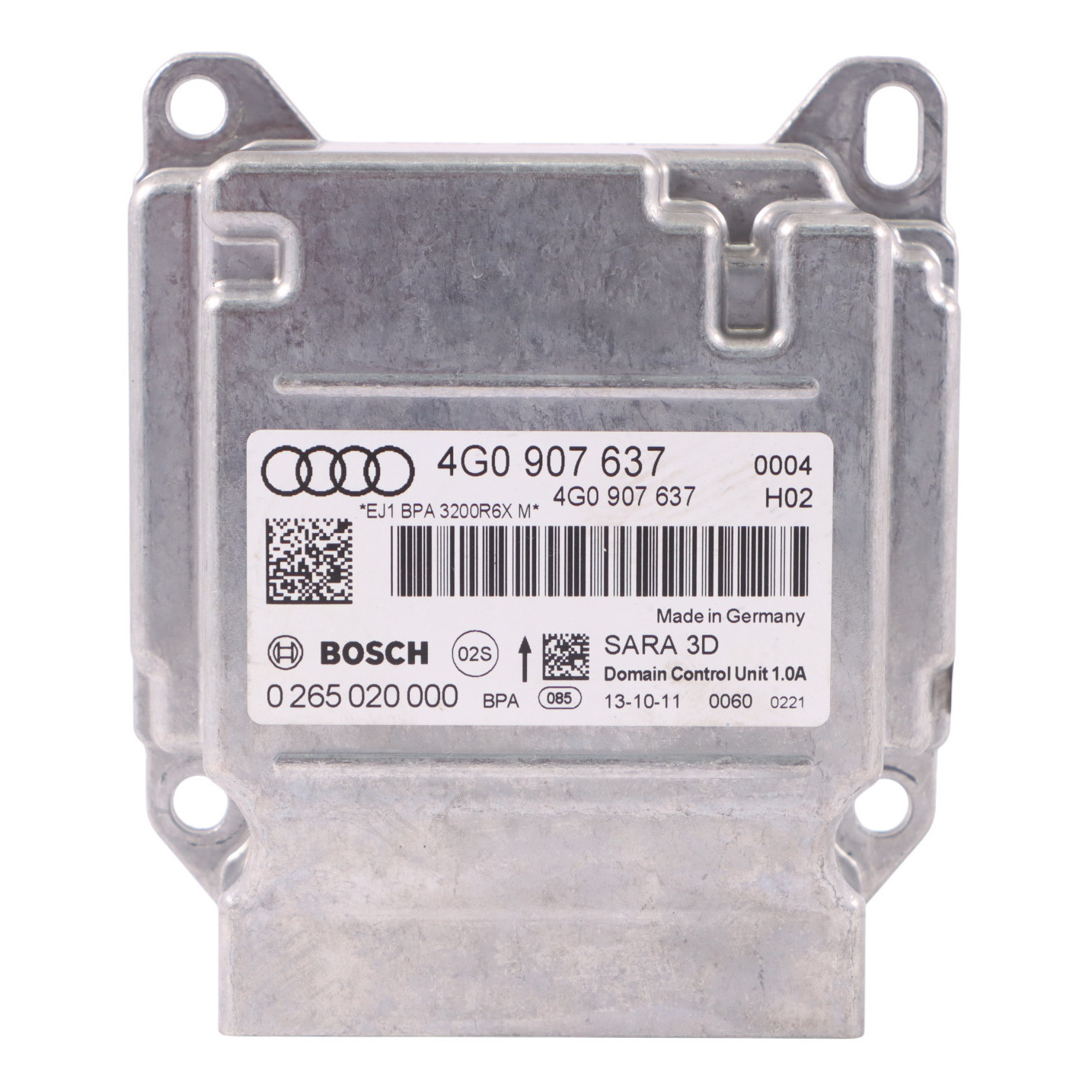 Audi A7 4G8 ESP Gierratenmodul Steuergerät Sensor ECU 4G0907637H