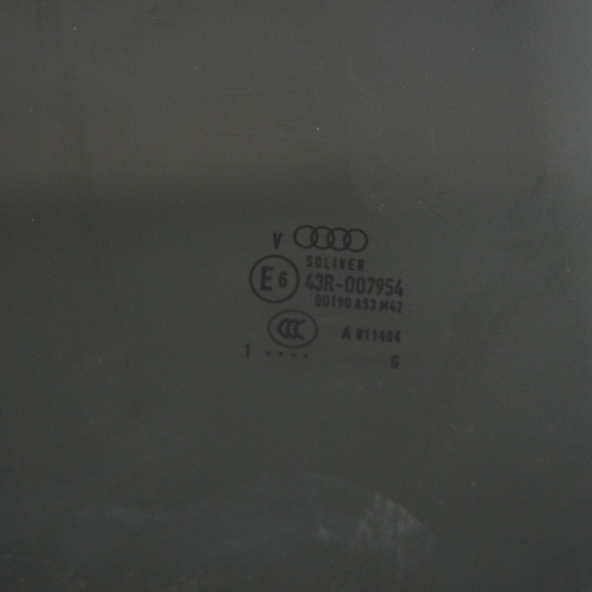 Audi A7 4G8 Türfenster Glas hinten rechts Türverglasung getönt AS3 4G8845206B