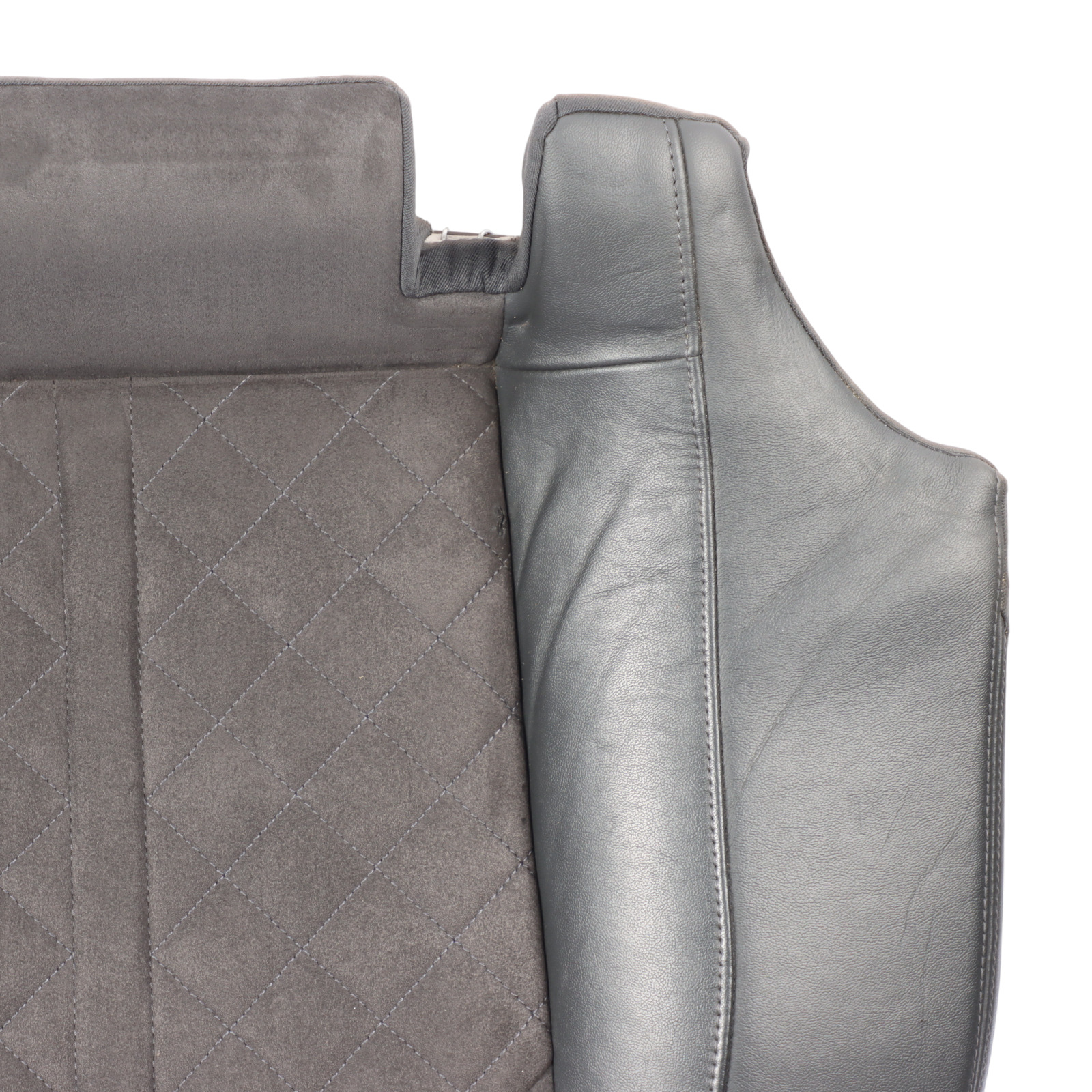 Audi S7 4G8 Rear Seat Bench Covering Seating Leather Alcantara Black