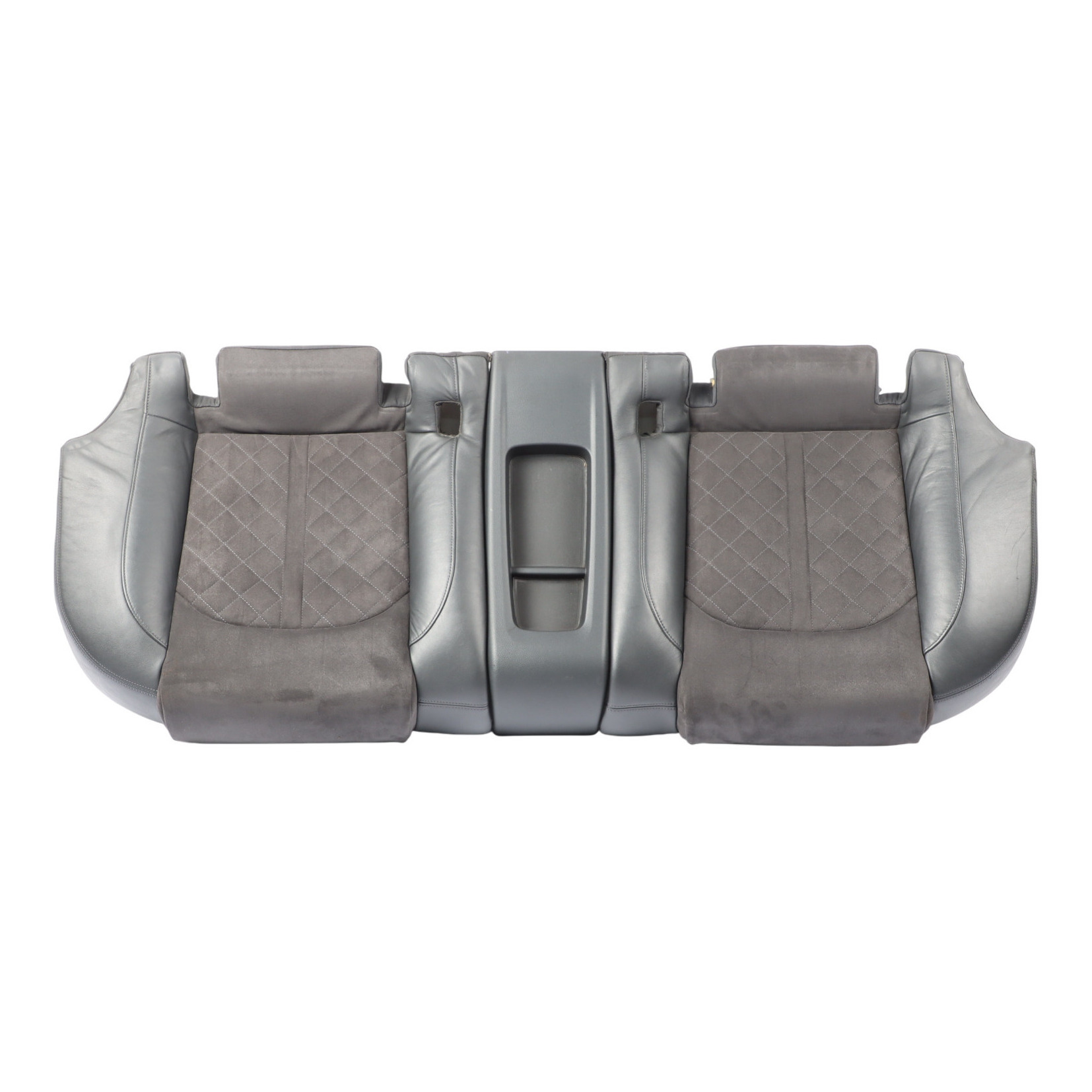 Audi S7 4G8 Rear Seat Bench Covering Seating Leather Alcantara Black