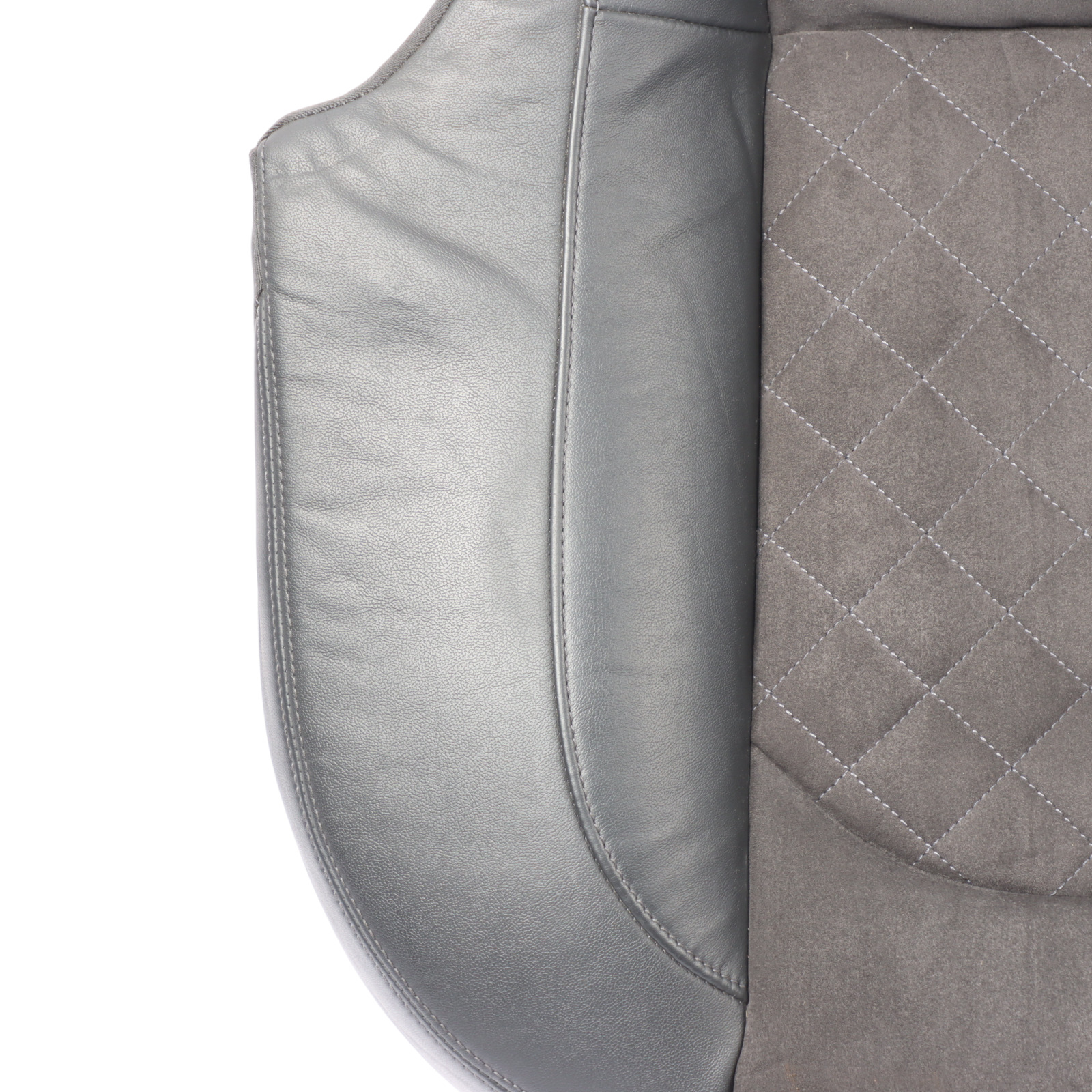 Audi S7 4G8 Rear Seat Bench Covering Seating Leather Alcantara Black