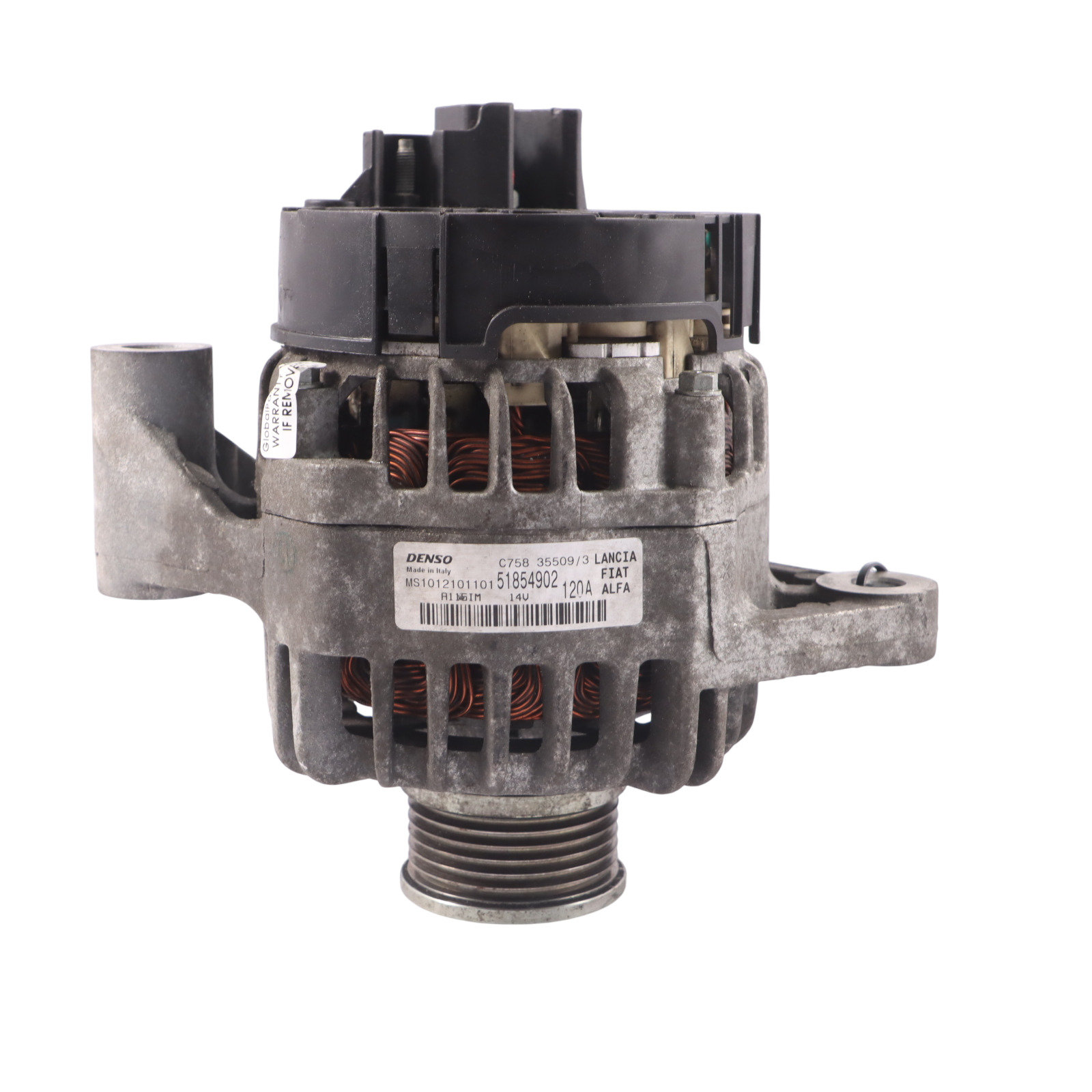 Fiat Doblo 1.6 Diesel Alternator Generator Denso 120A 14V 51854902