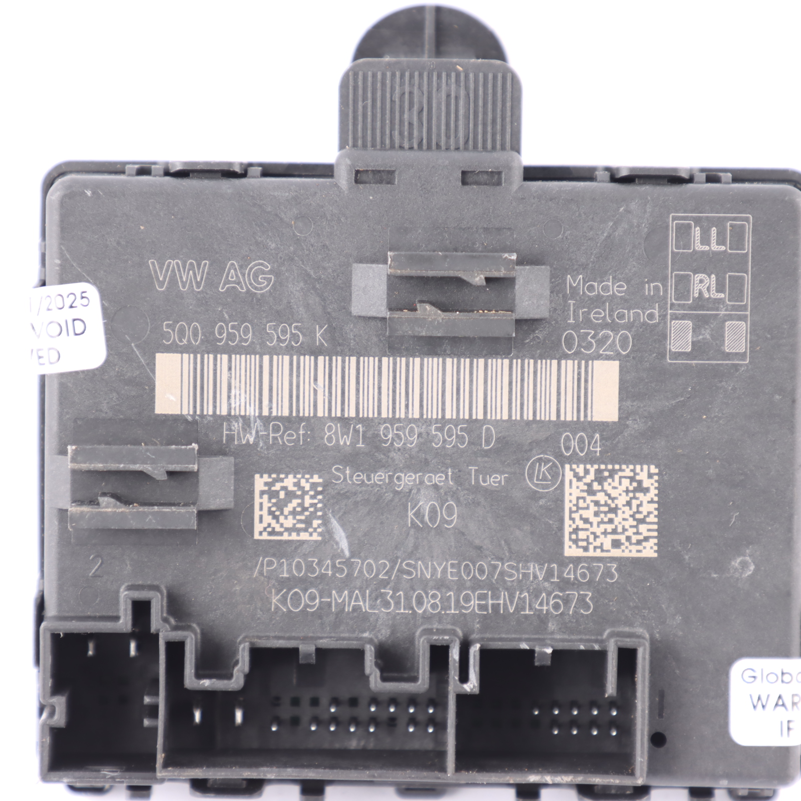 Audi A3 8V Rear Door Control Module Unit ECU Left Right N/O/S 5Q0959595K