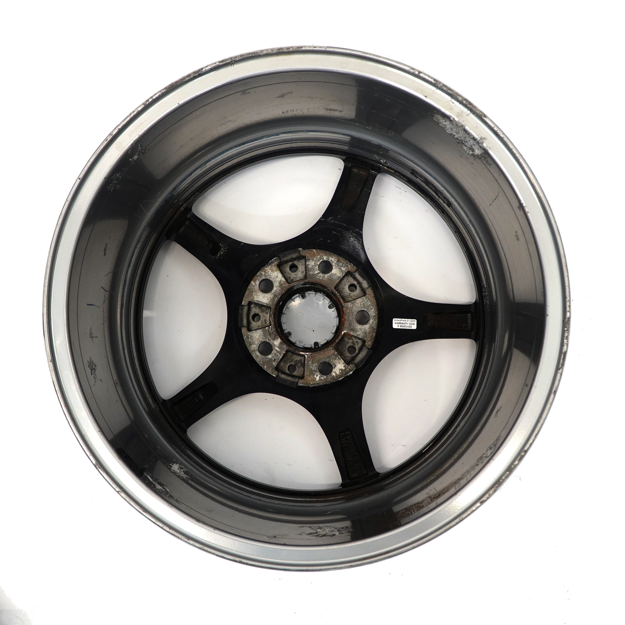 BMW Z4 E85 E86 Schwarz Hintere Alufelge 18" 8,5J ET:50 Sternspeiche 108 6758195