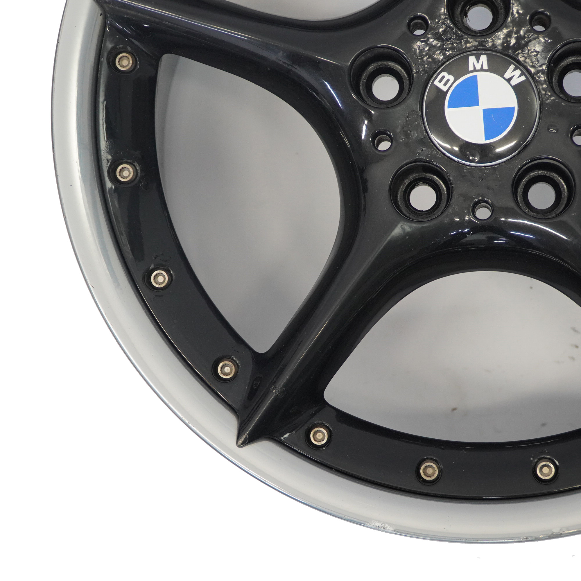 BMW Z4 E85 E86 Schwarz Hintere Alufelge 18" 8,5J ET:50 Sternspeiche 108 6758195