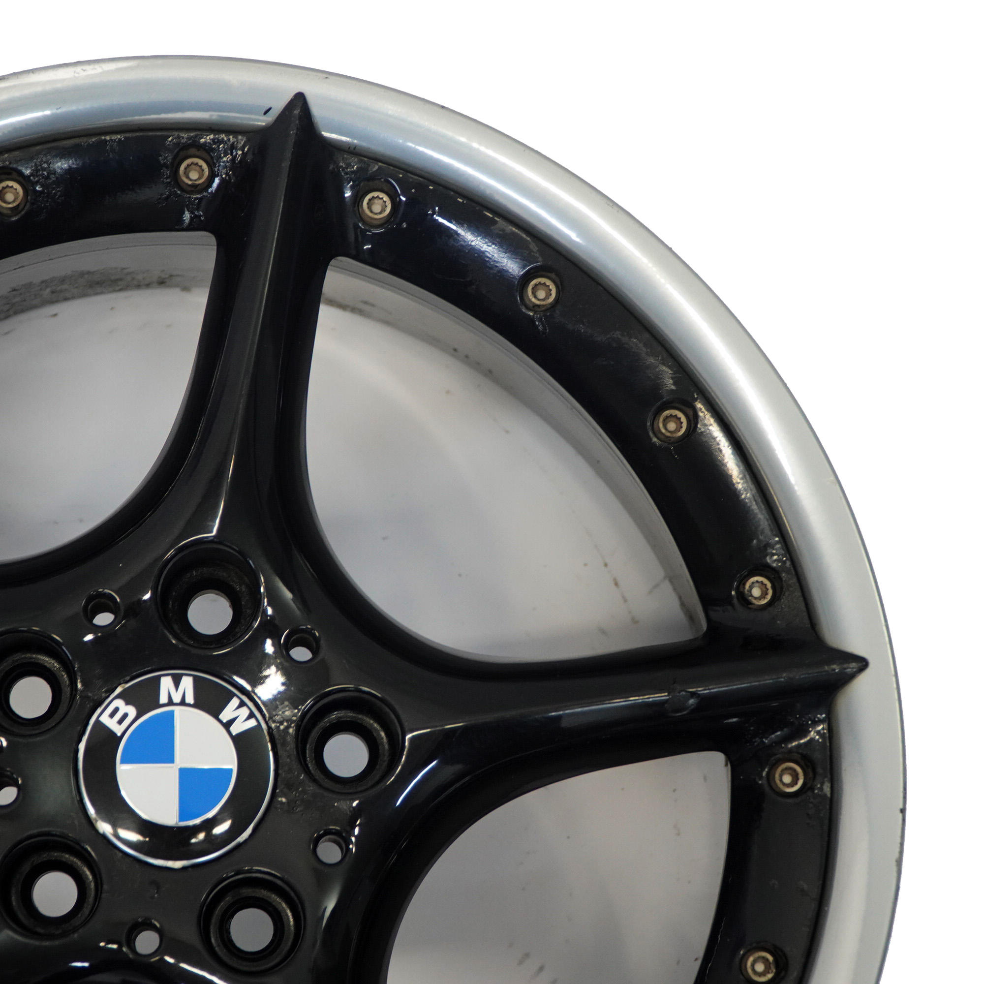 BMW Z4 E85 E86 Schwarz Hintere Alufelge 18" 8,5J ET:50 Sternspeiche 108 6758195