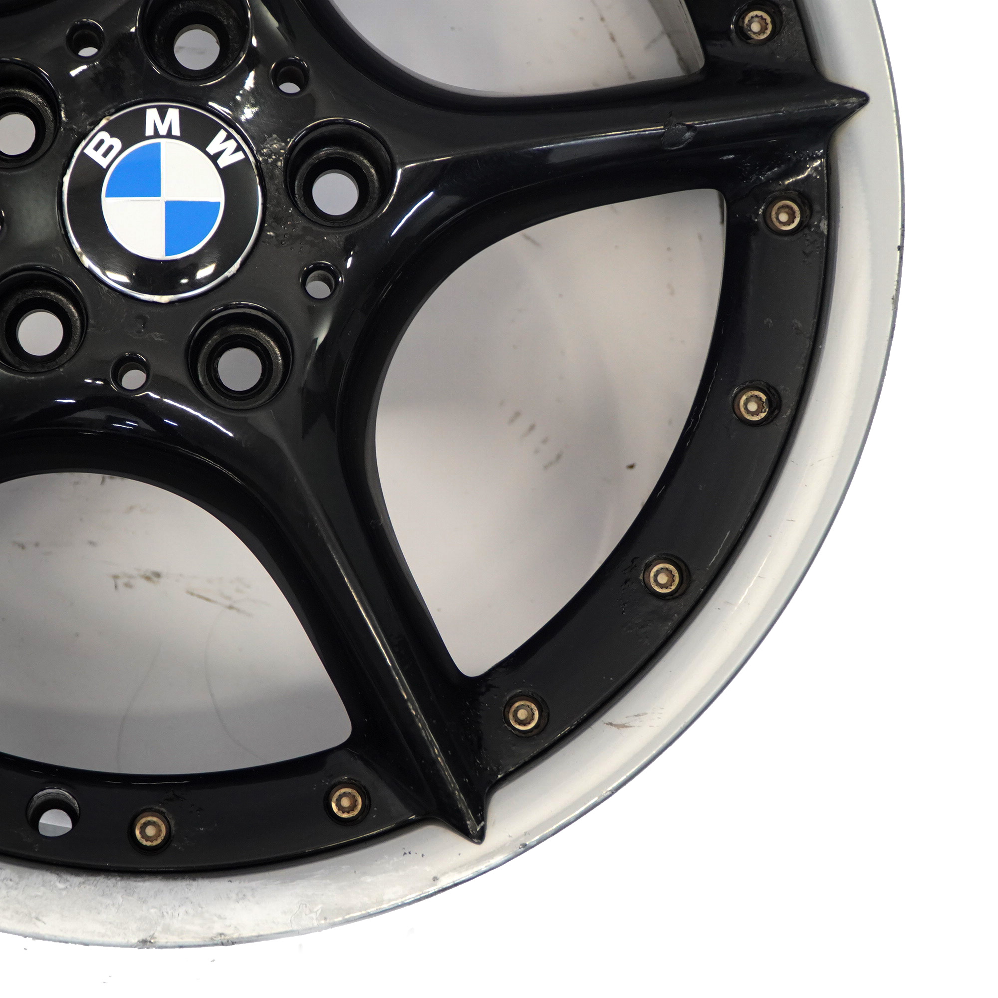 BMW Z4 E85 E86 Schwarz Hintere Alufelge 18" 8,5J ET:50 Sternspeiche 108 6758195