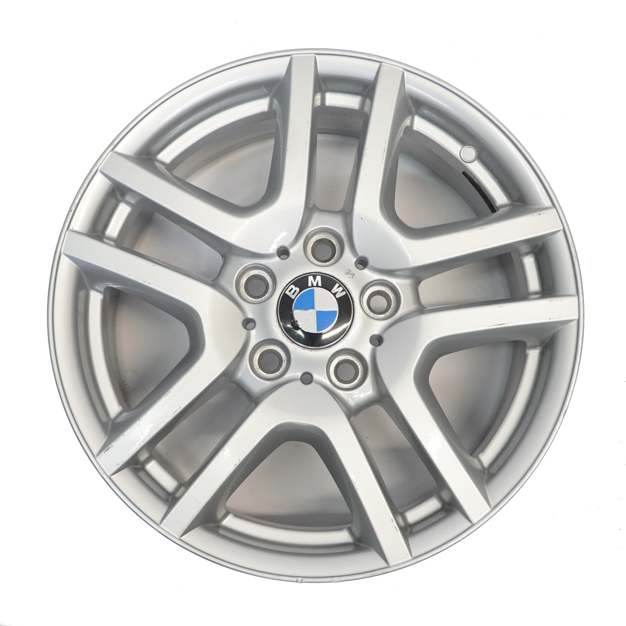 BMW X5 E53 Silver Light Alloy Wheel Rim V spoke 130 17" 7,5J ET:40 6761929