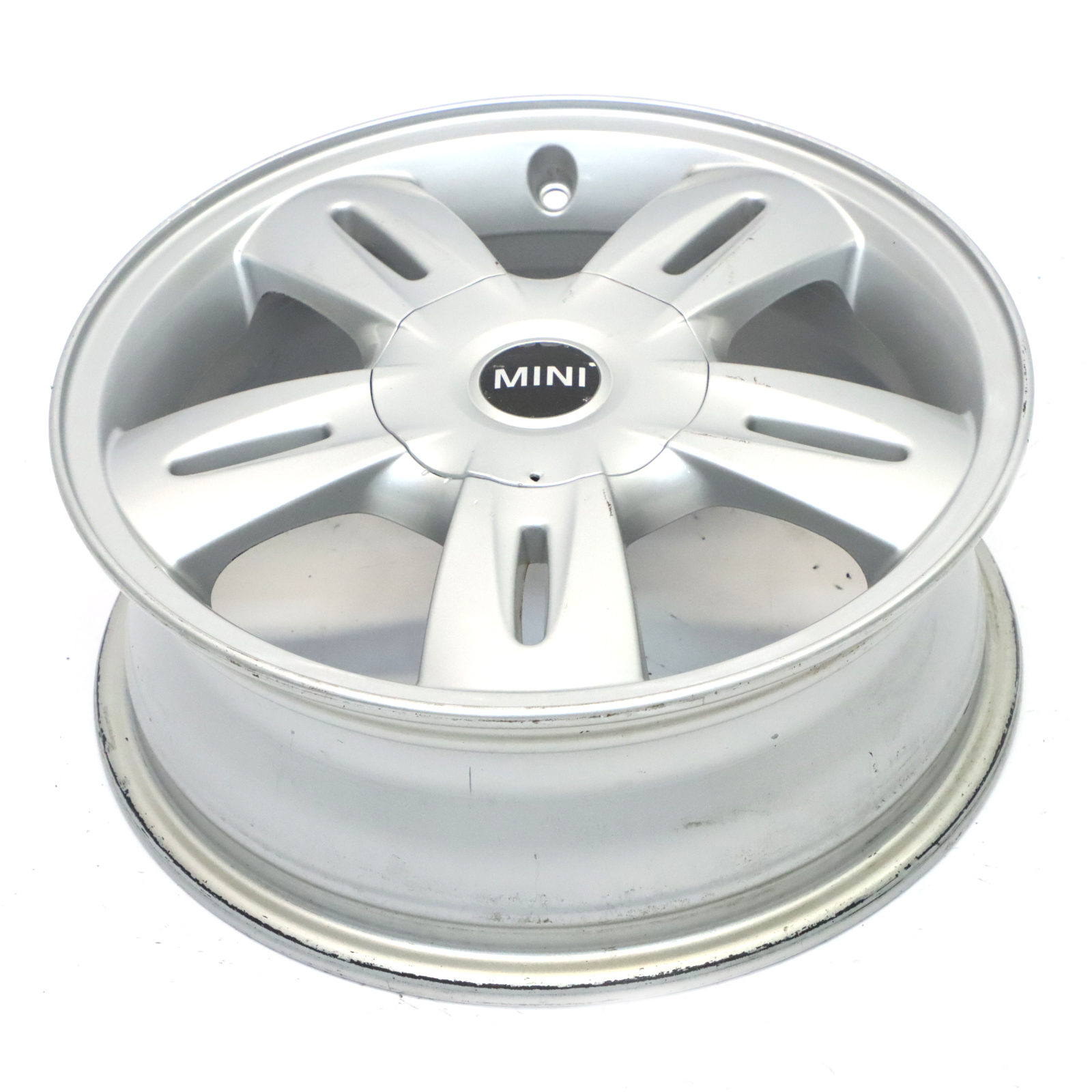 Mini Cooper One R50 R52 Silver Wheel Alloy Rim 15" 5,5J ET:45 5 Star Rocket 93