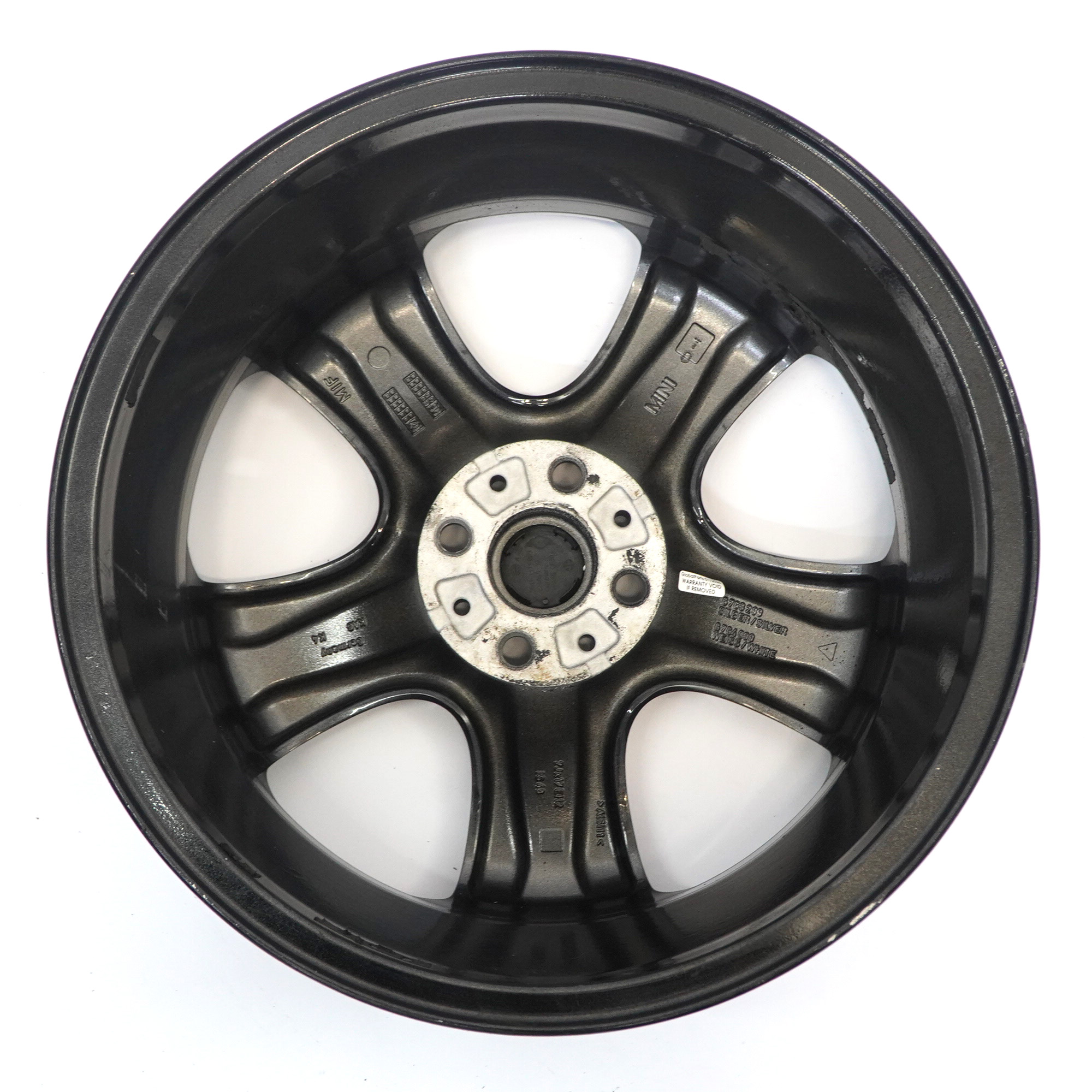 Mini Cooper One R50 R52 R53 Gris Jante Alliage 17" ET:48 7J 5-Star 91 6763299