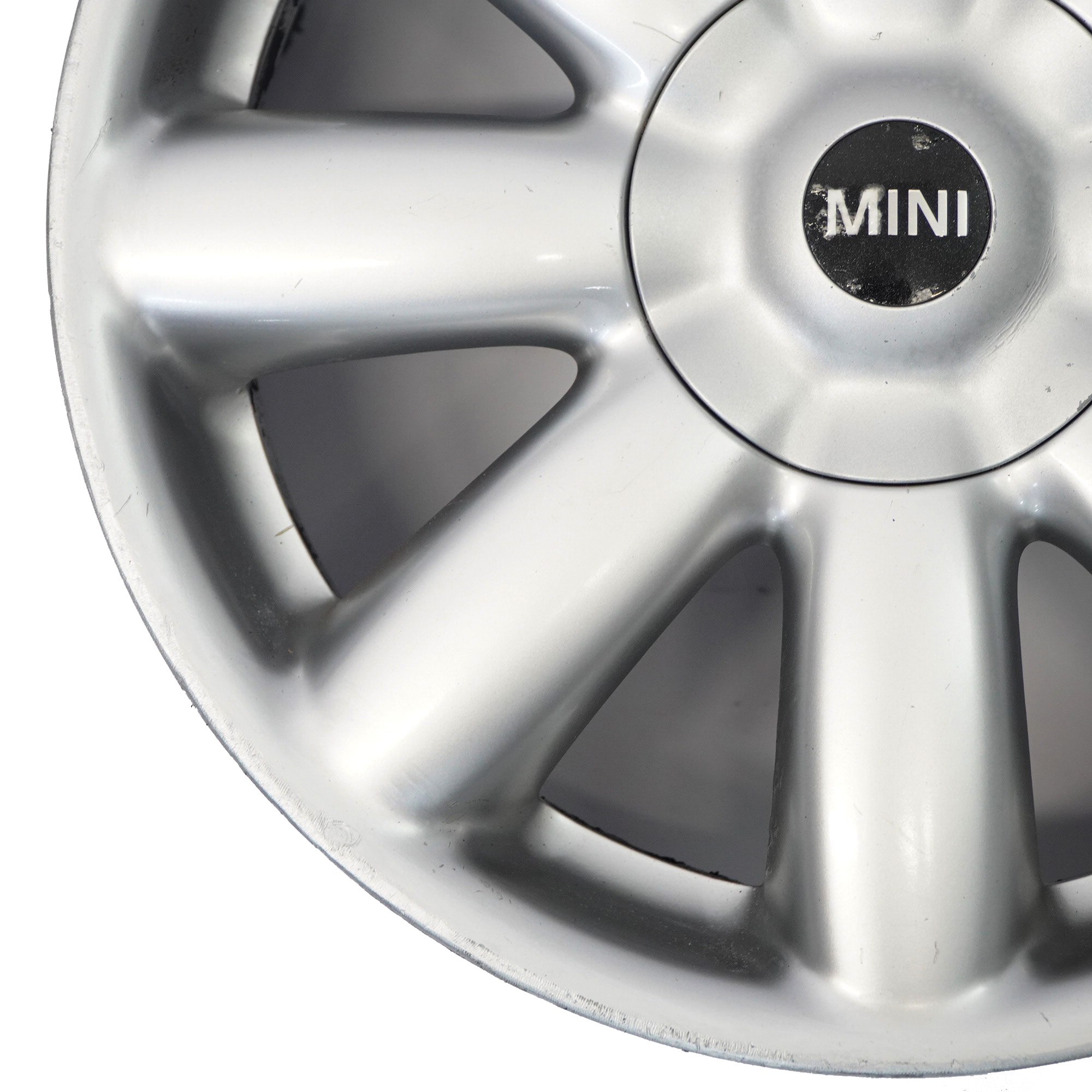 Mini Cooper One R50 R55 R56 Silver Wheel Alloy Rim 17" 7J ET:48 Crown Spoke 104