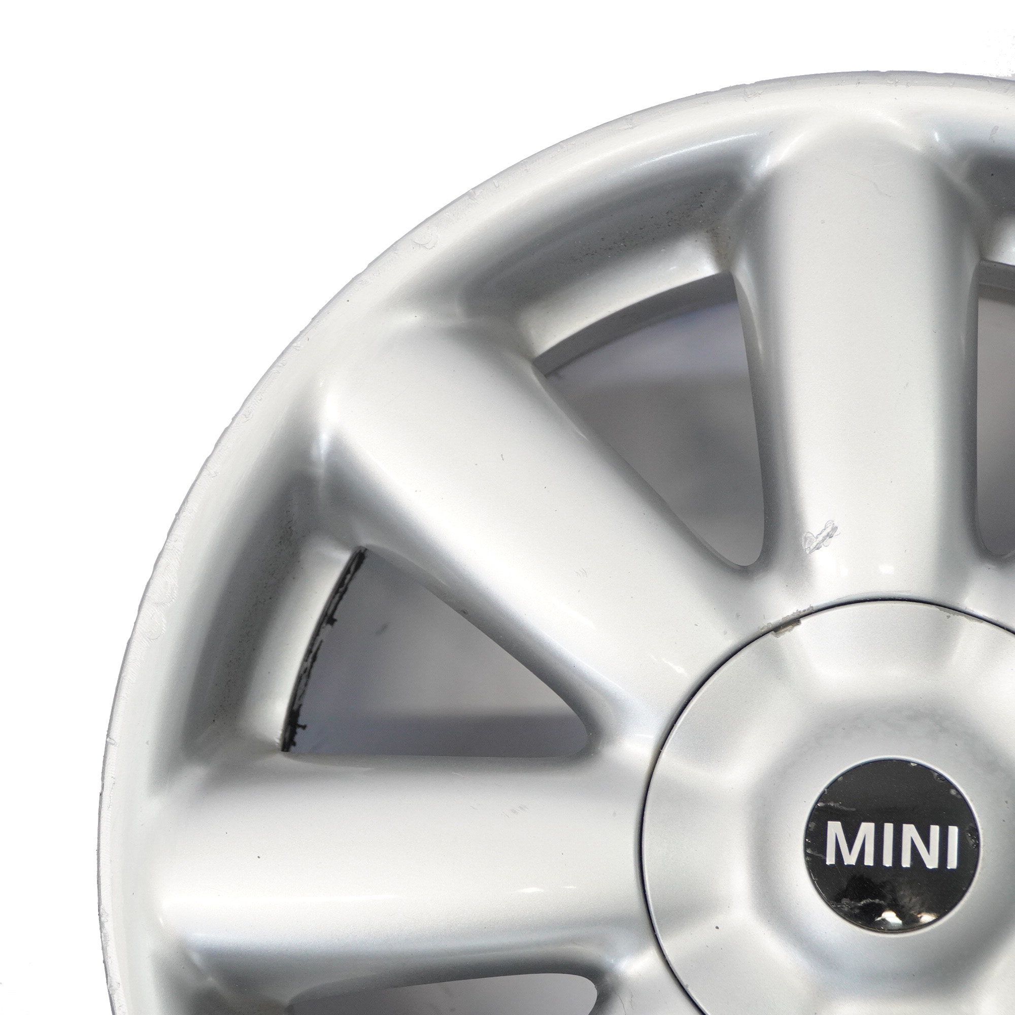 Mini Cooper One R50 R56 R57 Jante Alliage argentée 17" 7J Rayons Couronne 104