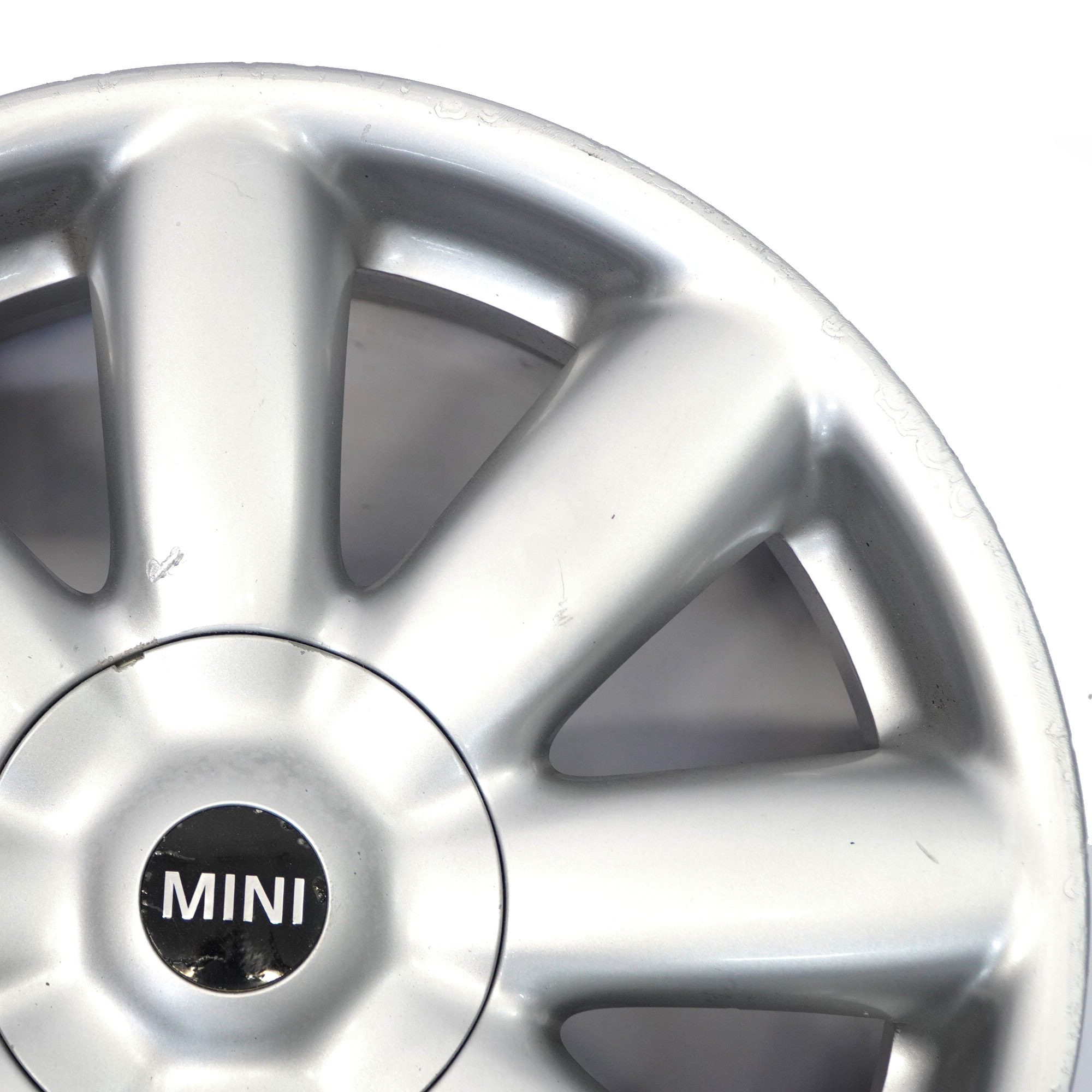 Mini Cooper One R50 R56 R57 Jante Alliage argentée 17" 7J Rayons Couronne 104