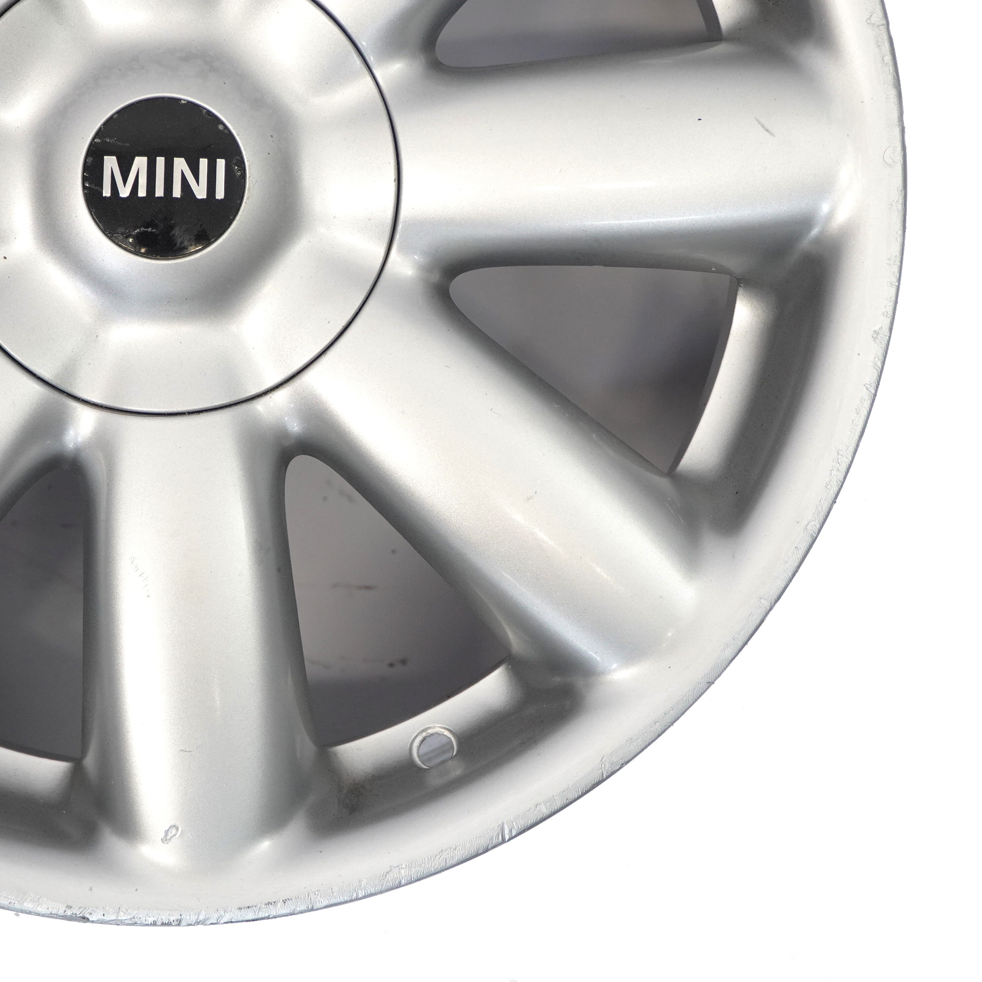 Mini Cooper One R50 R56 R57 Jante Alliage argentée 17" 7J Rayons Couronne 104