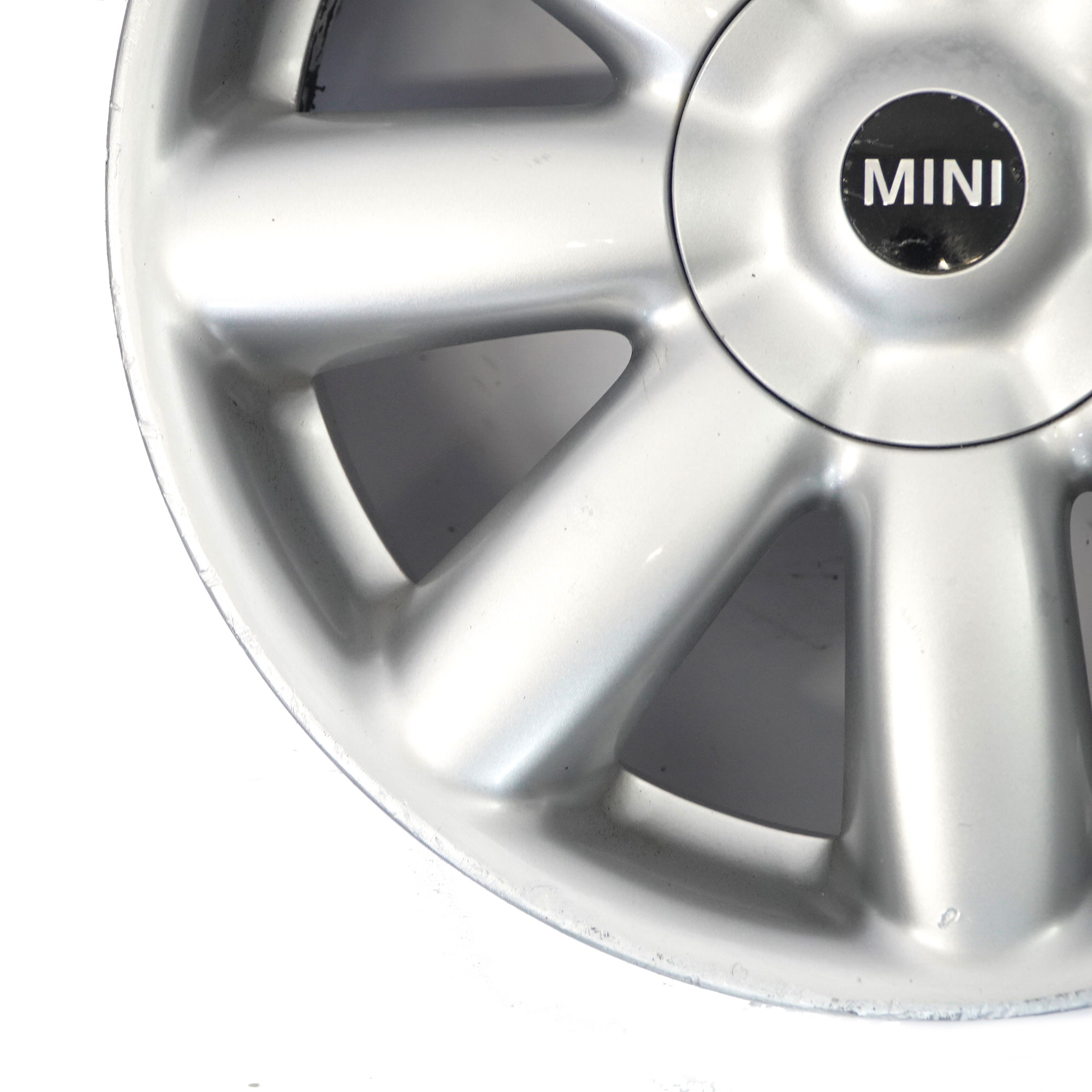 Mini Cooper One R50 R56 R57 Jante Alliage argentée 17" 7J Rayons Couronne 104