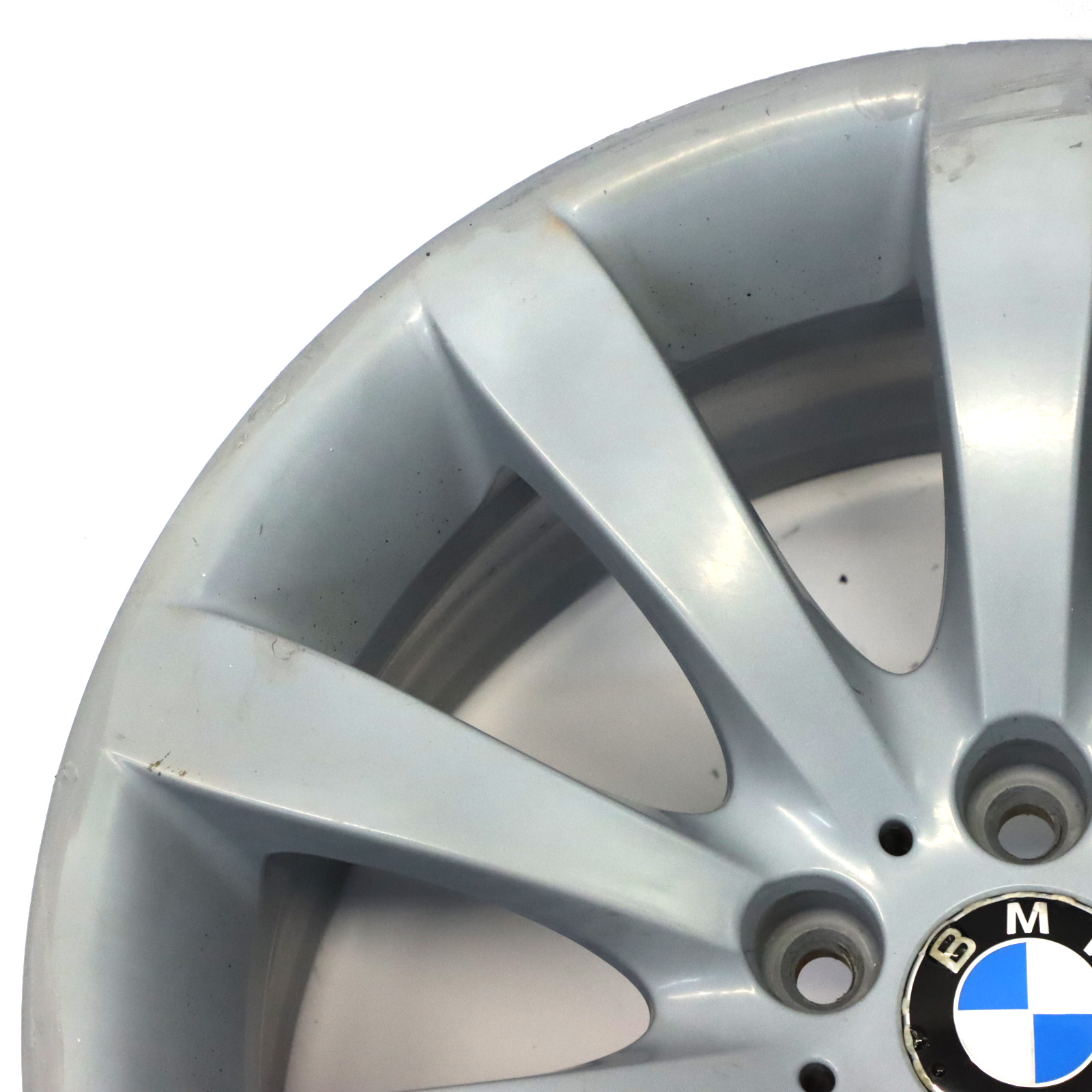 BMW E63 E64 Silver Light Alloy Wheel Rim 19" Star Spoke 218 8,5J ET:14 6770941