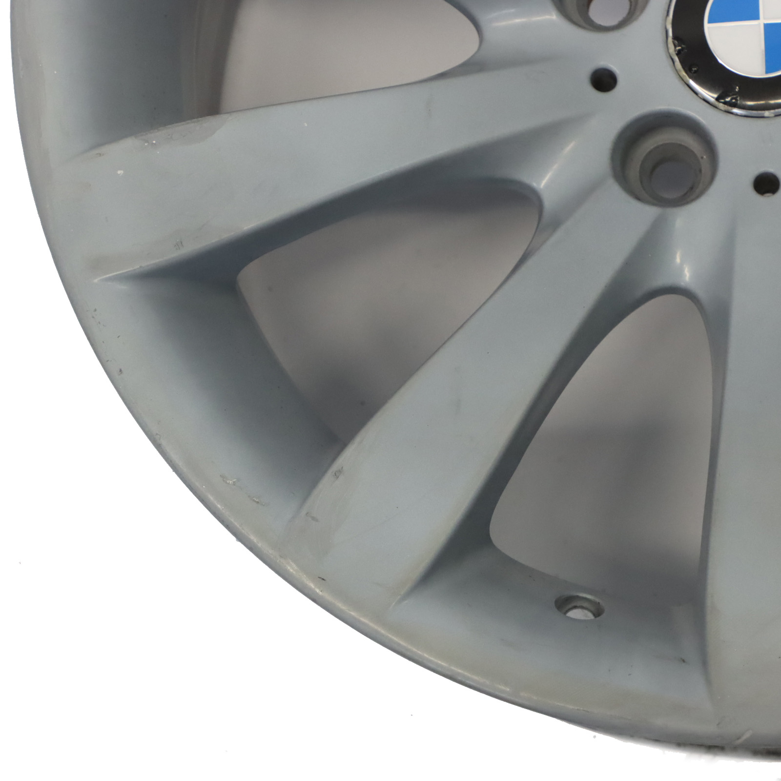 BMW E63 E64 Silver Light Alloy Wheel Rim 19" Star Spoke 218 8,5J ET:14 6770941