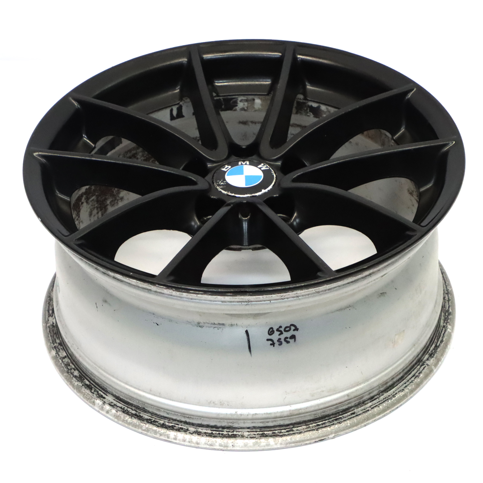 Felge BMW X3 F25 X4 F26 Schwarz Matt Felge 17" V Speiche 304 7,5J ET:32 6787575