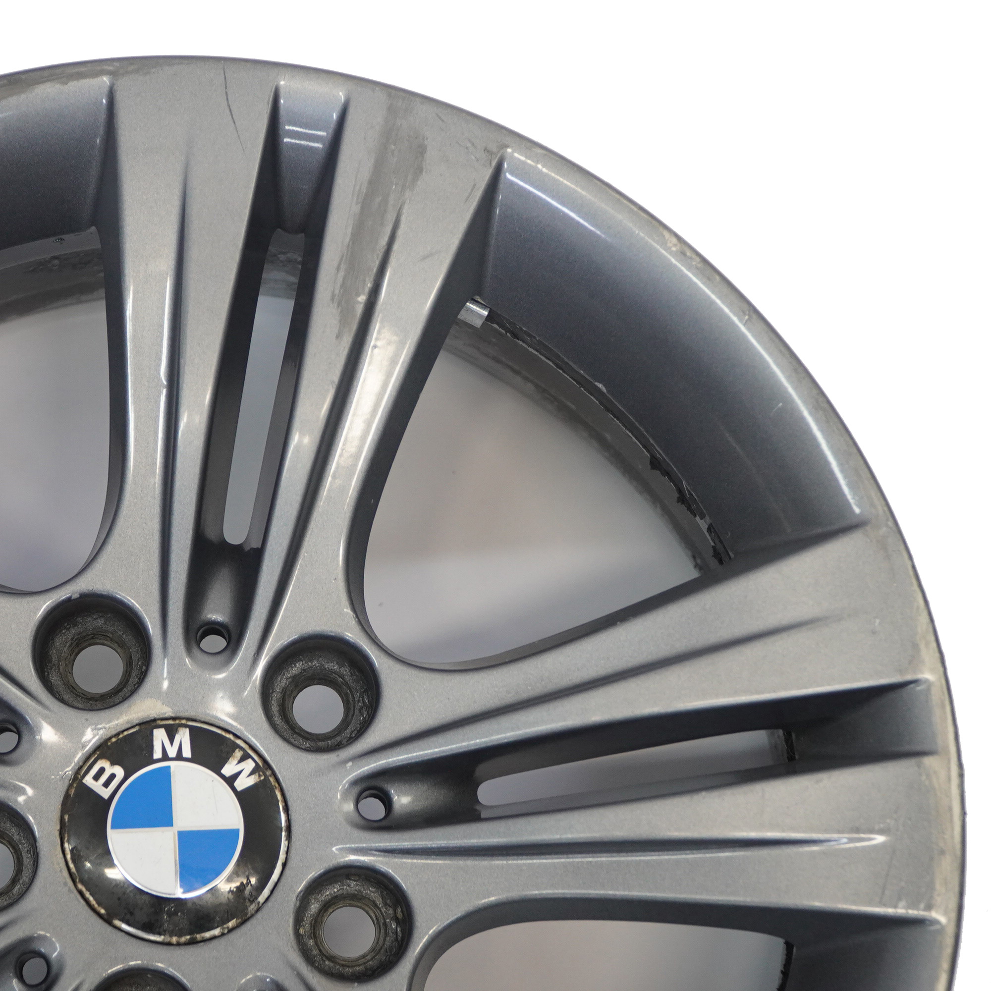 BMW F30 F31 F32 F33 Grey Alloy Wheel Rim 17" Double Spoke 392 7,5J ET:37 6796239