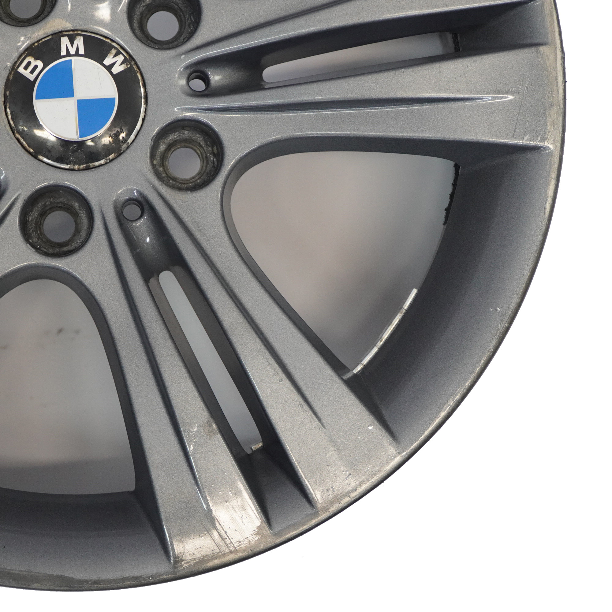 BMW F30 F31 F32 F33 Grey Alloy Wheel Rim 17" Double Spoke 392 7,5J ET:37 6796239