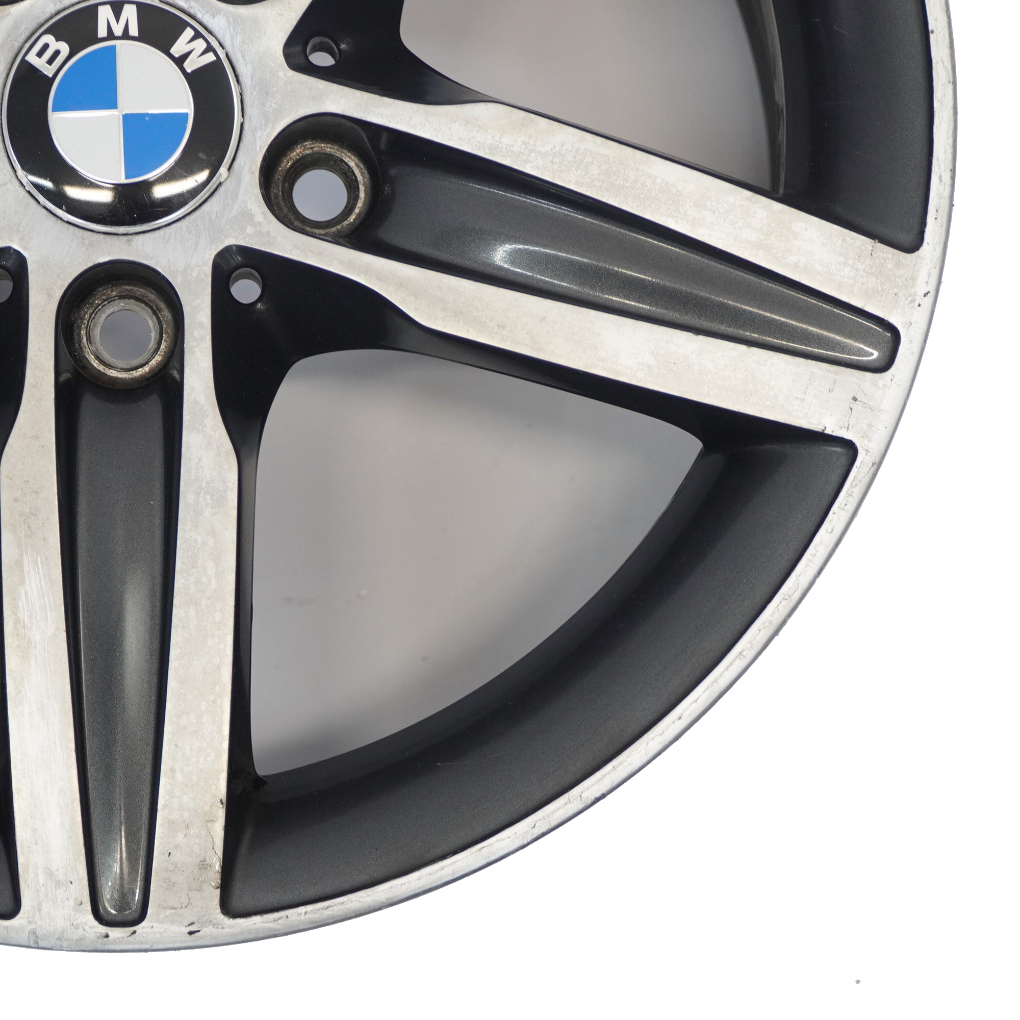 BMW F20 F21 F22 Graue Leicht metall felge 17" Sternspeiche ET:43 7,5J 6850151