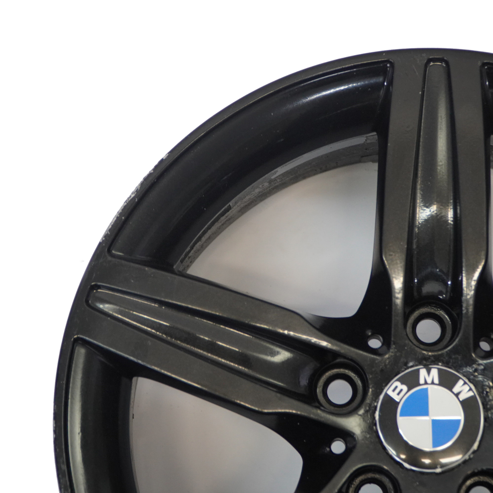 BMW F20 F21 Jante Alliage Noir 17" Flèche L'étoile 379 ET:43 7,5J 6850151