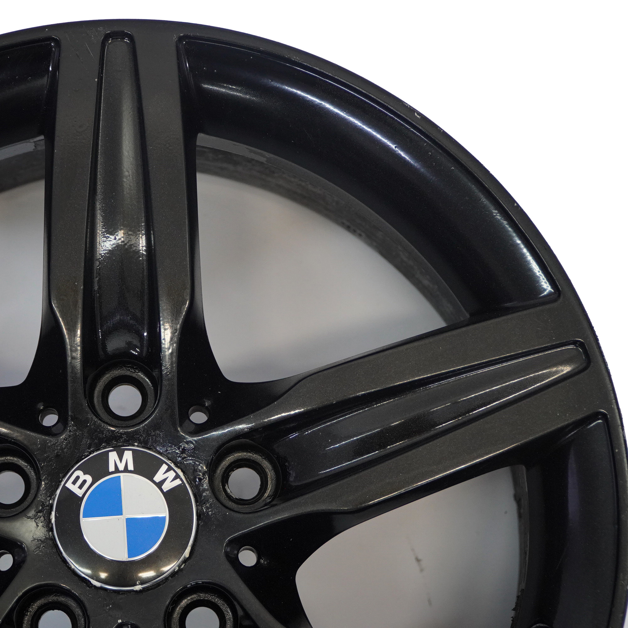 BMW F20 F21 Jante Alliage Noir 17" Flèche L'étoile 379 ET:43 7,5J 6850151