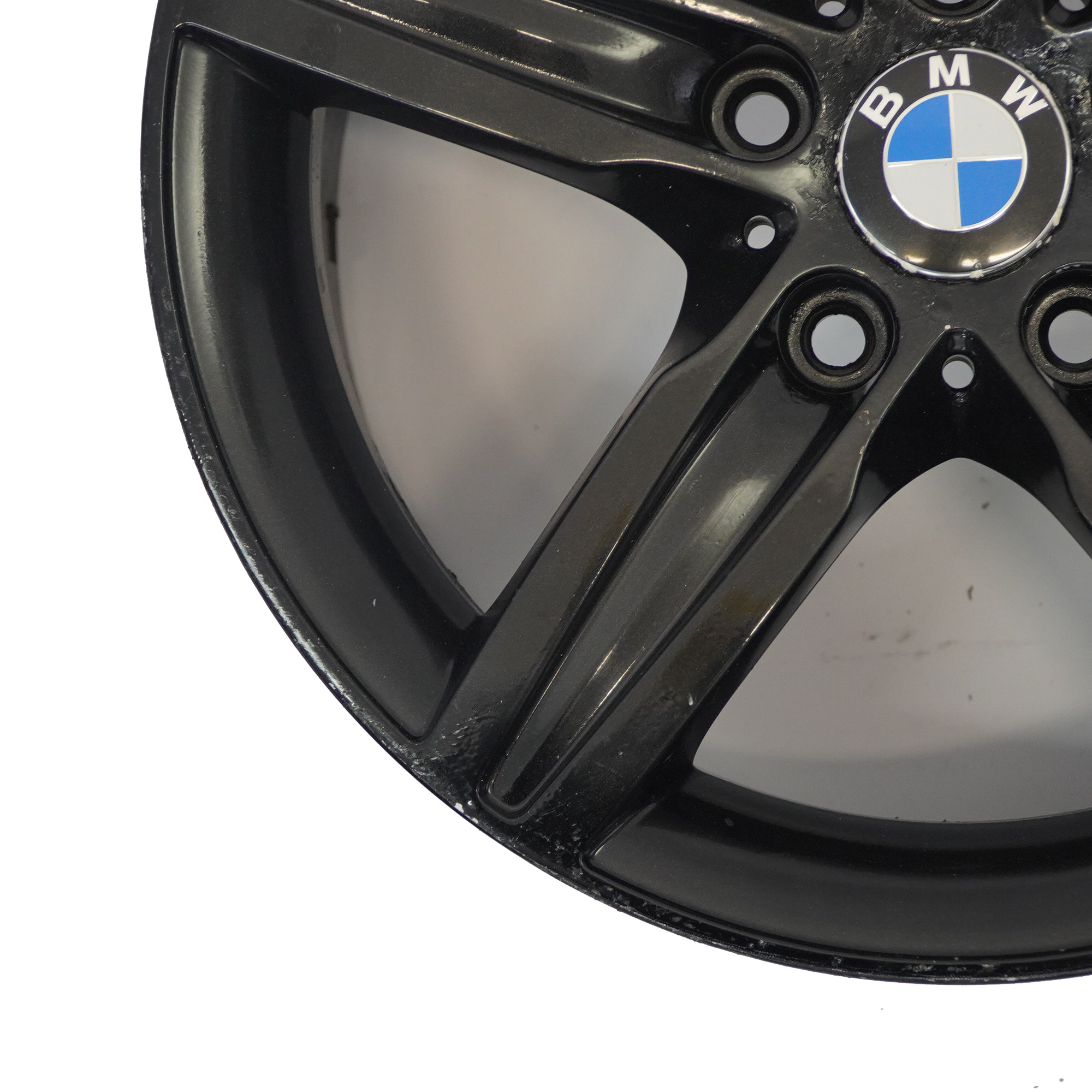 BMW F20 F21 Jante Alliage Noir 17" Flèche L'étoile 379 ET:43 7,5J 6850151