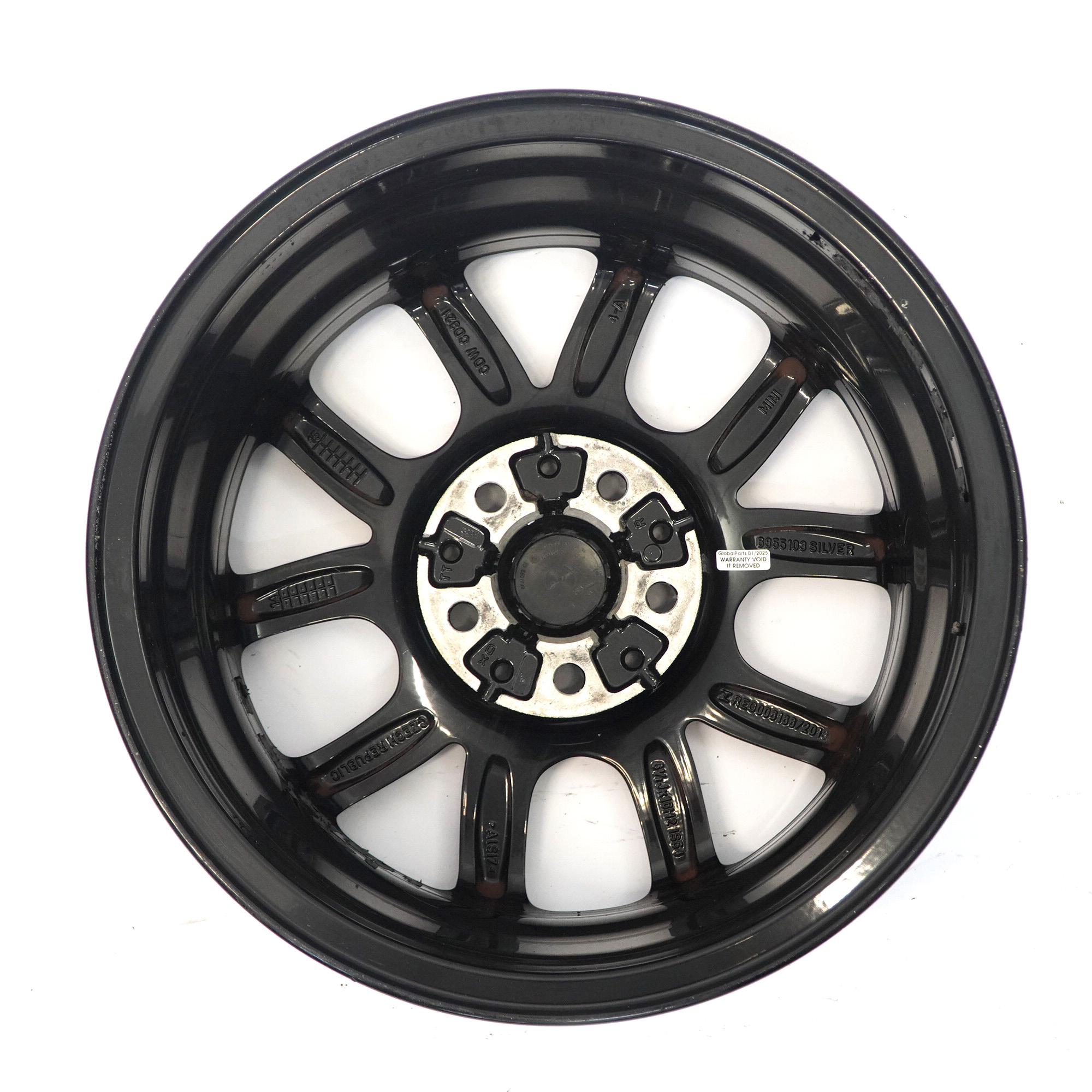 Mini Cooper F55 F56 Schwarz Felge 16" Loop Speiche 494 6,5J ET:54 6855103