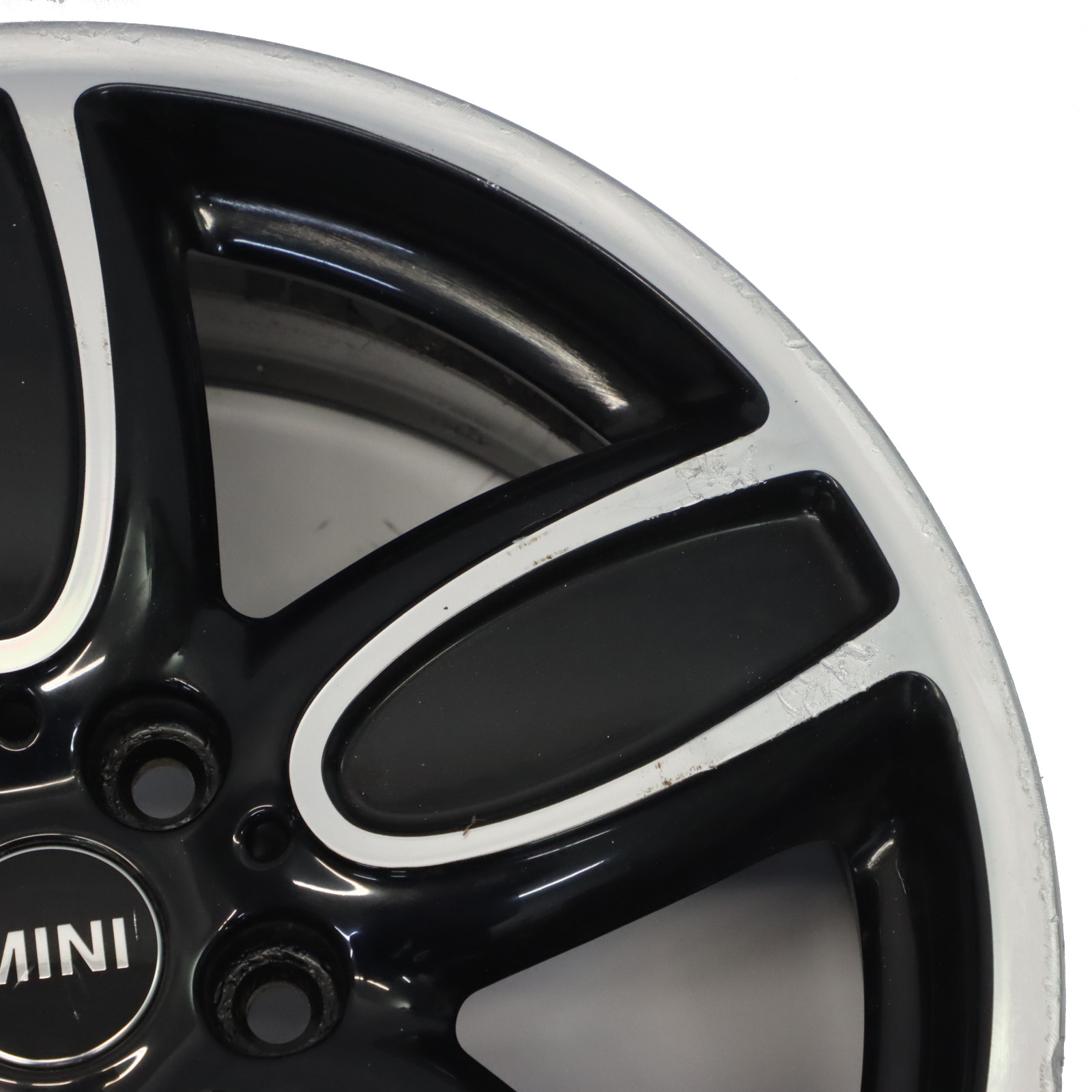 Mini F55 F56 F57 Jante noire en alliage 18" 8J ET:57 Cup Spoke 2-Tone 6858900