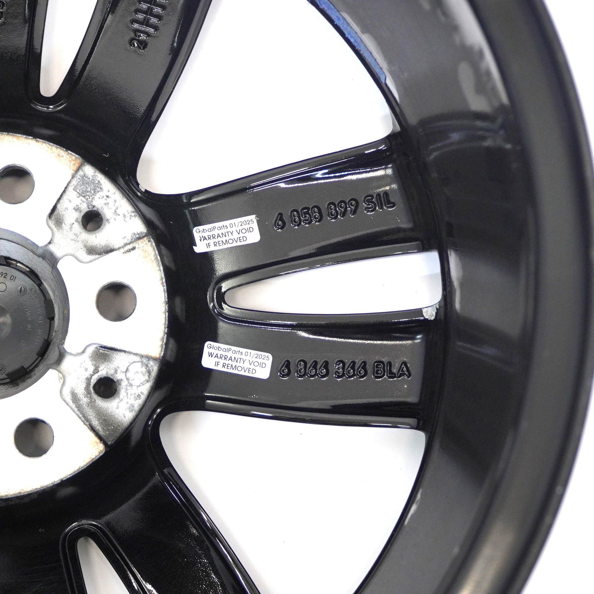 Mini Cooper F55 F56 Noir Jante Alliage 17" ET:54 7J Track Spoke 562 6866366