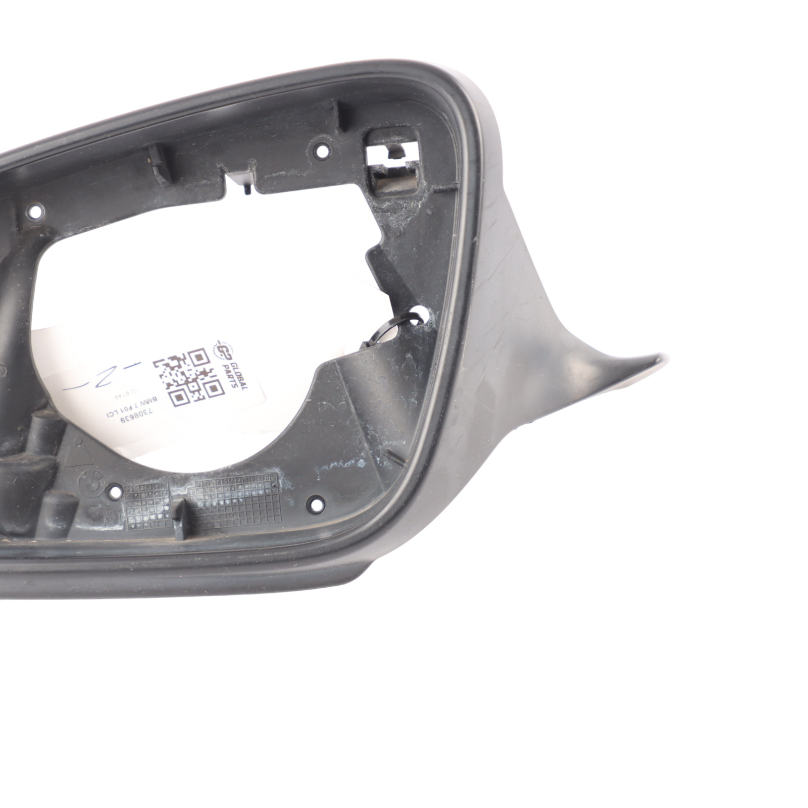 Wing Mirror Ring BMW F10 F12 F01 F02 LCI Supporting Frame Left N/S Black 7308639