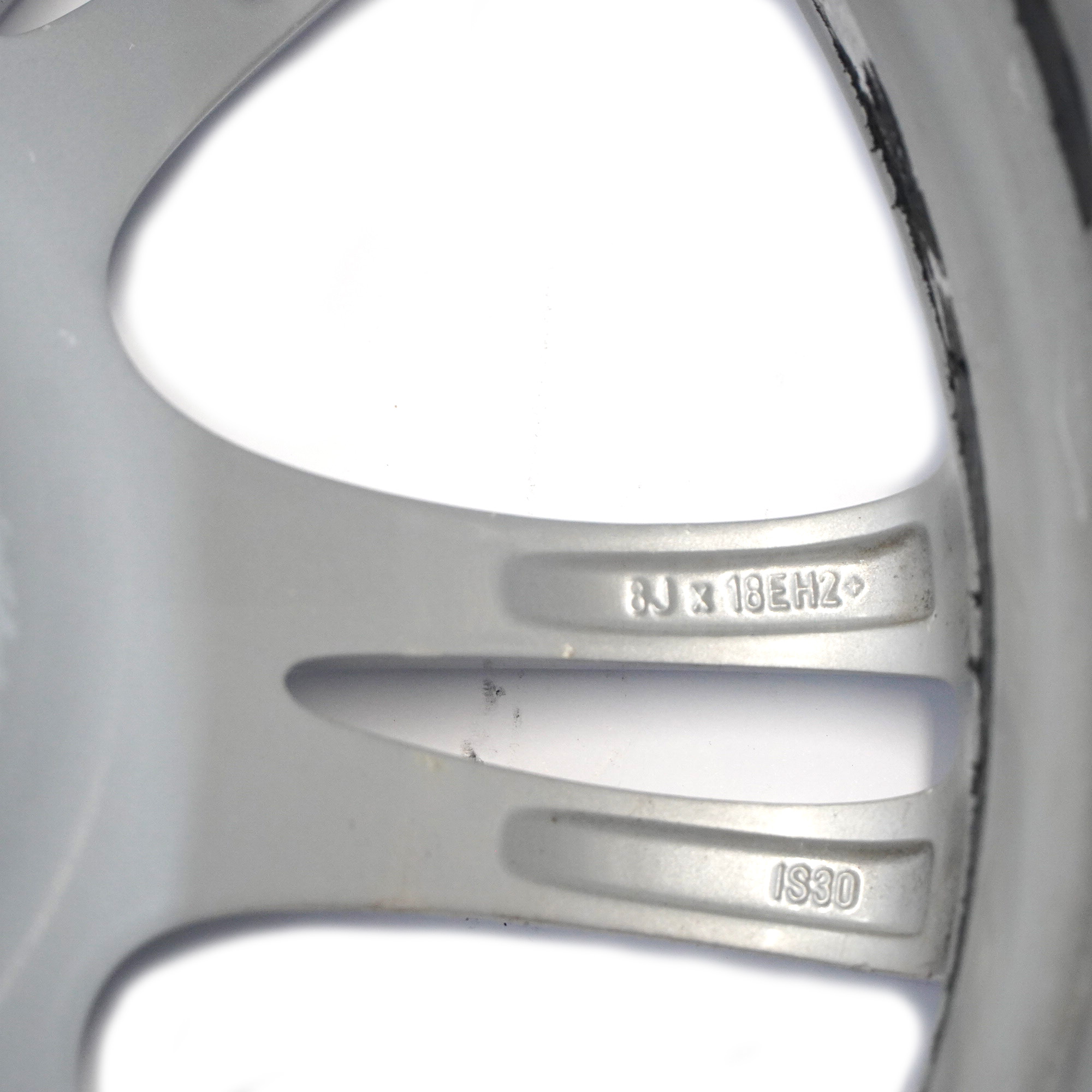 BMW 5 6 F10 F11 F12 Argent Jante Alliage Roue M Rayons Doubles 350 8J 18"