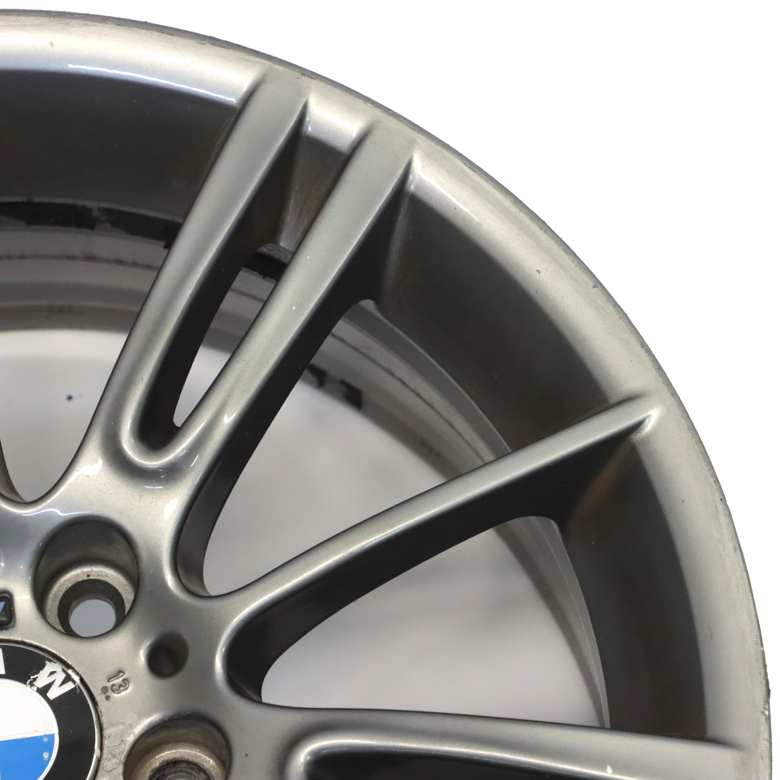 BMW E90 E91 Ferricgrey Rear Alloy Wheel Rim 18" ET:37 8.5J M Spider Spoke 193