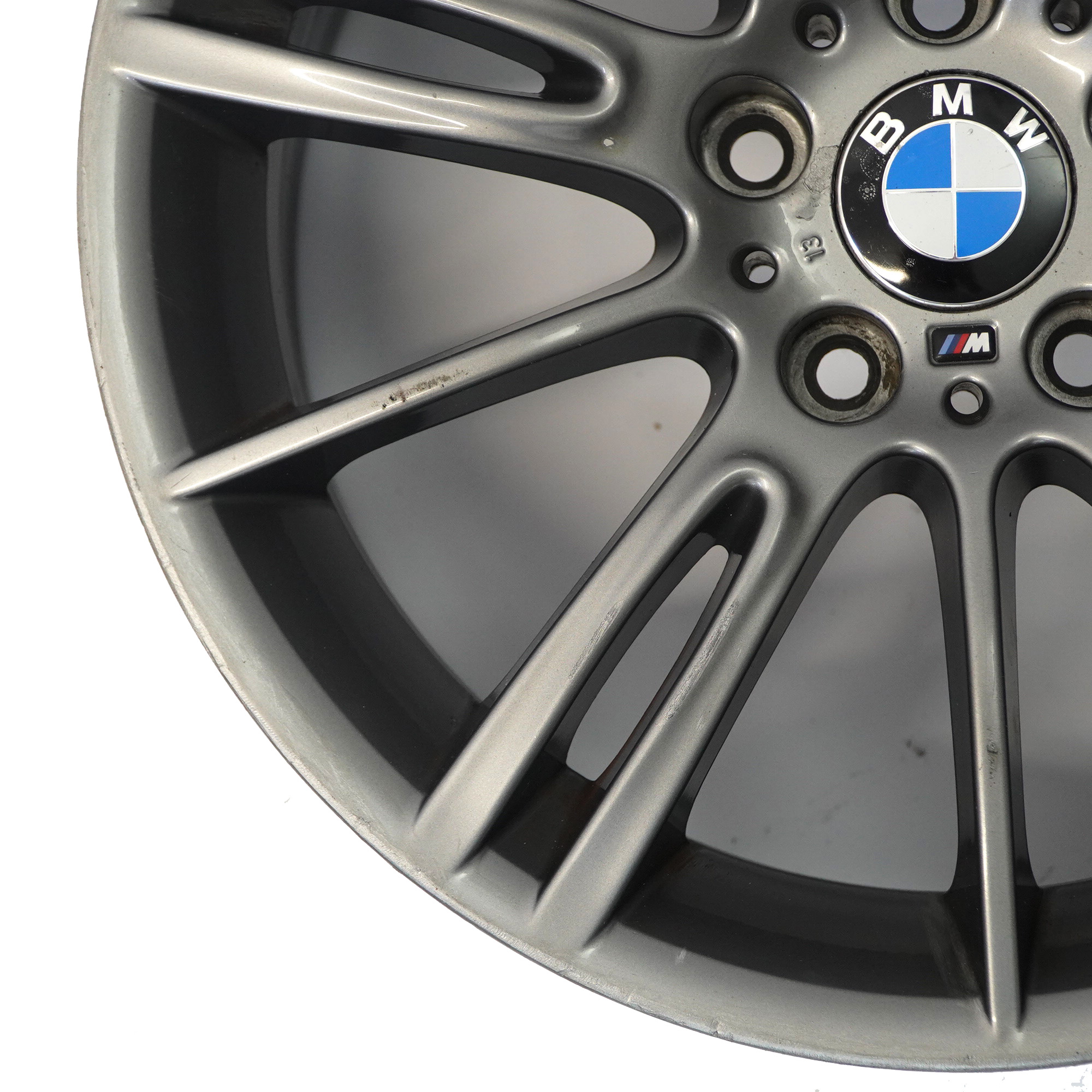 BMW E90 E91 Ferricgrey Rear Alloy Wheel Rim 18" ET:37 8.5J M Spider Spoke 193