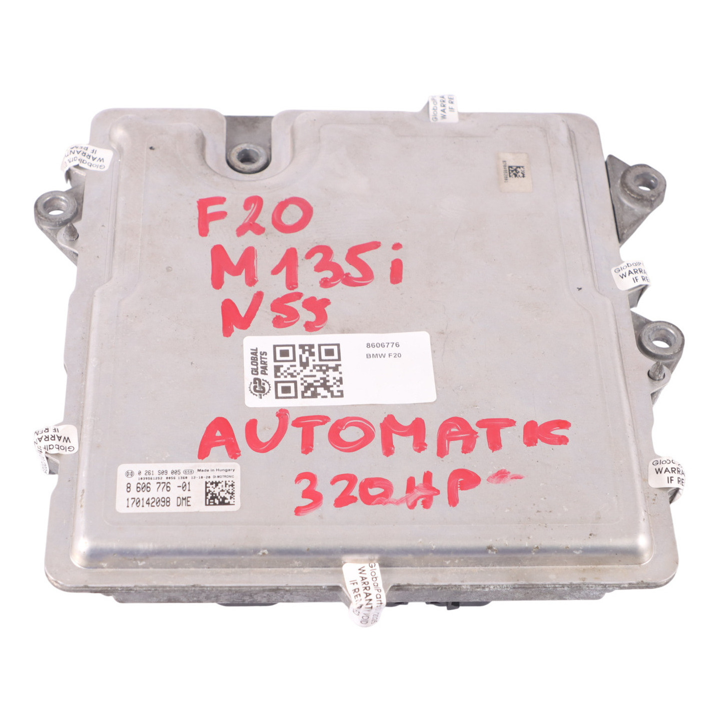 BMW F20 F21 M135i F30 F31 335i N55 Motorsteuergerät ECU 8606776 Automatik