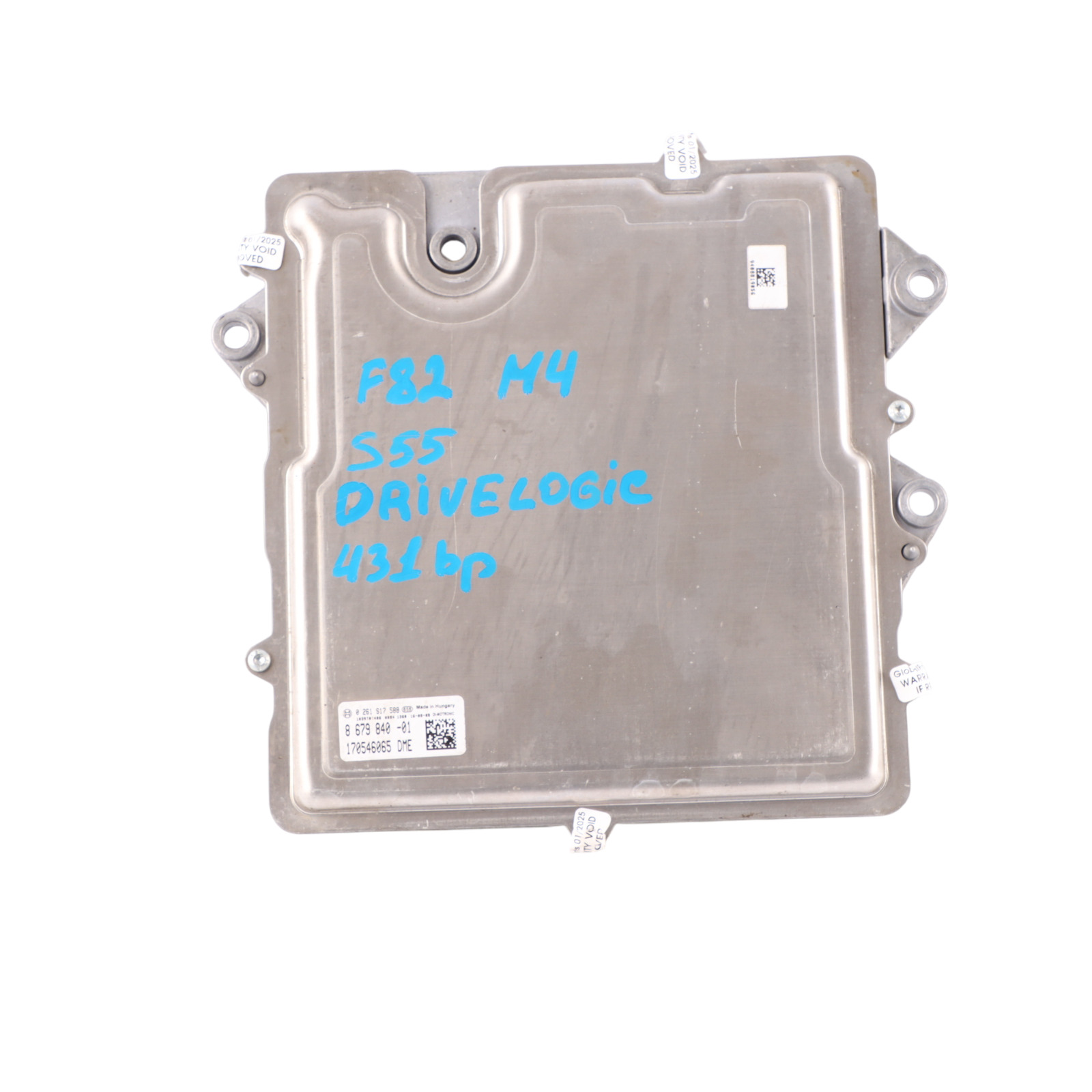 BMW F82 M4 S55 431HP Engine Control Unit ECU Kit FEM + Key 8679840 Drivelogic