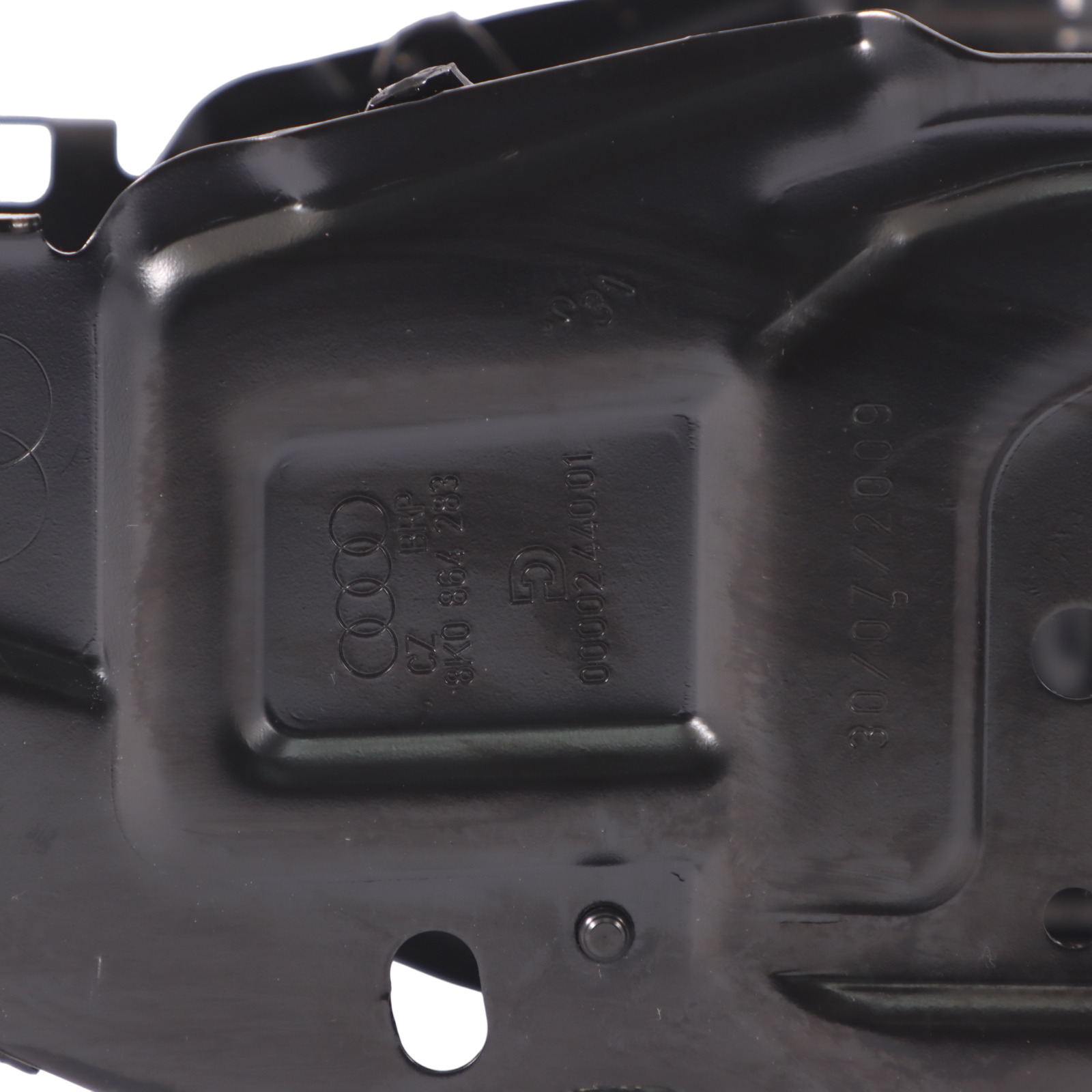 Audi S4 B8 Vorne Armlehne Mittelkonsole Abdeckung Leder Schwarz 8K0864207F