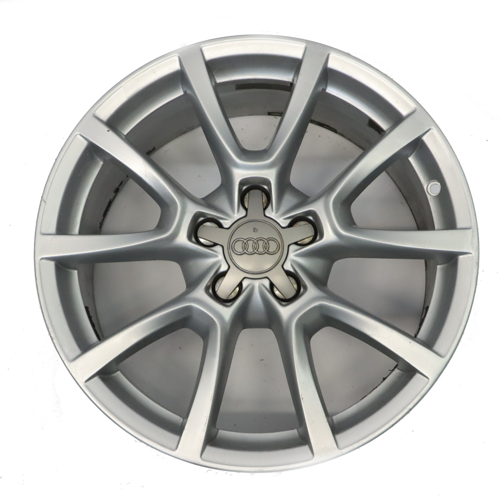 Audi Q5 8R Silver Wheel Alloy Rim 18" 8J ET:39 Double Spoke 8R0601025C