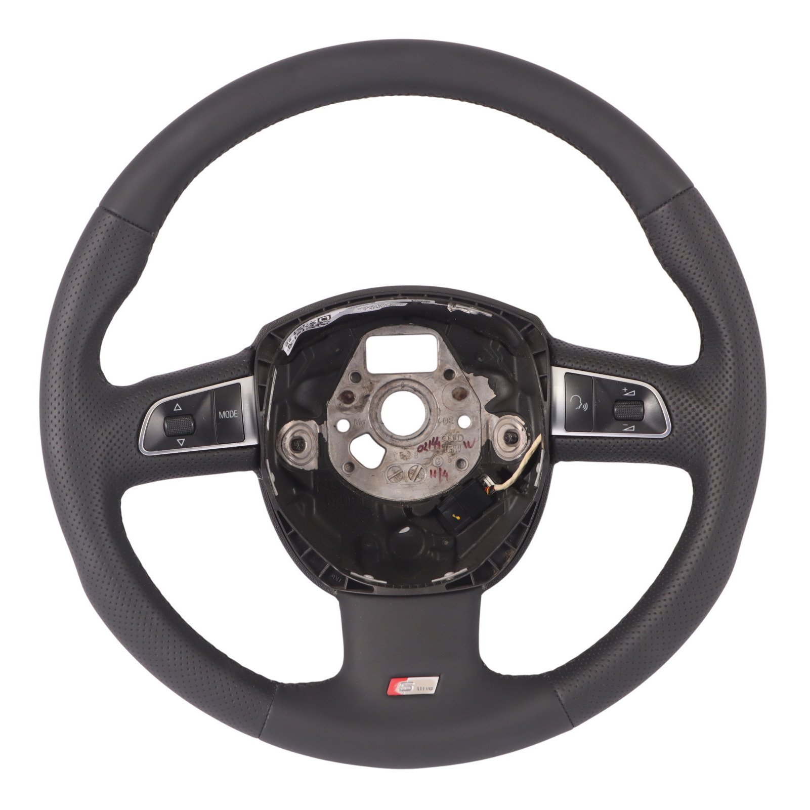 Steering Wheel Audi A4 B8 A5 S-Line NEW Black Leather Multifunction 8T0419091A