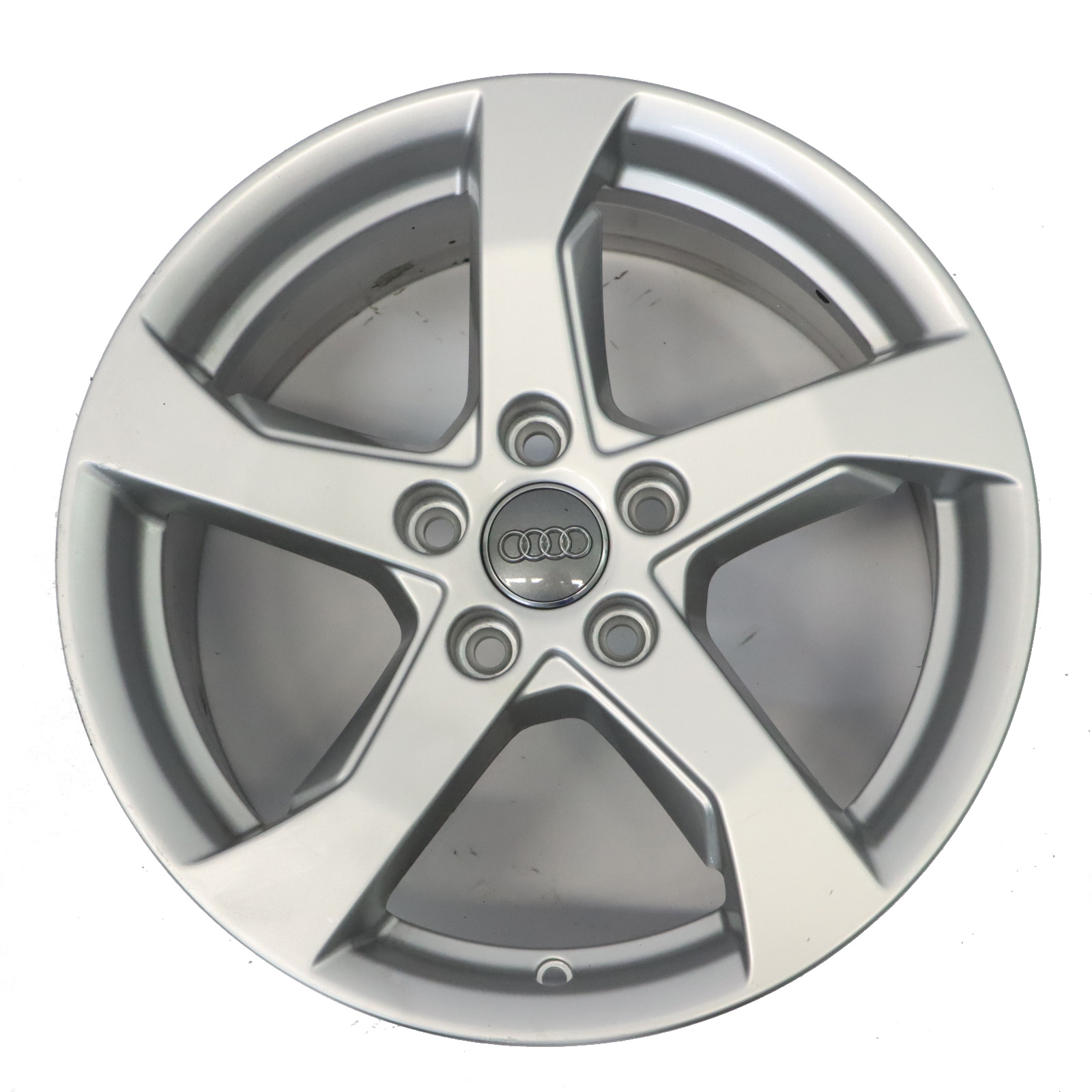 Audi A3 8V Silver Wheel Alloy Rim 17" ET:51 7,5J Star Spoke 8V0601025CT