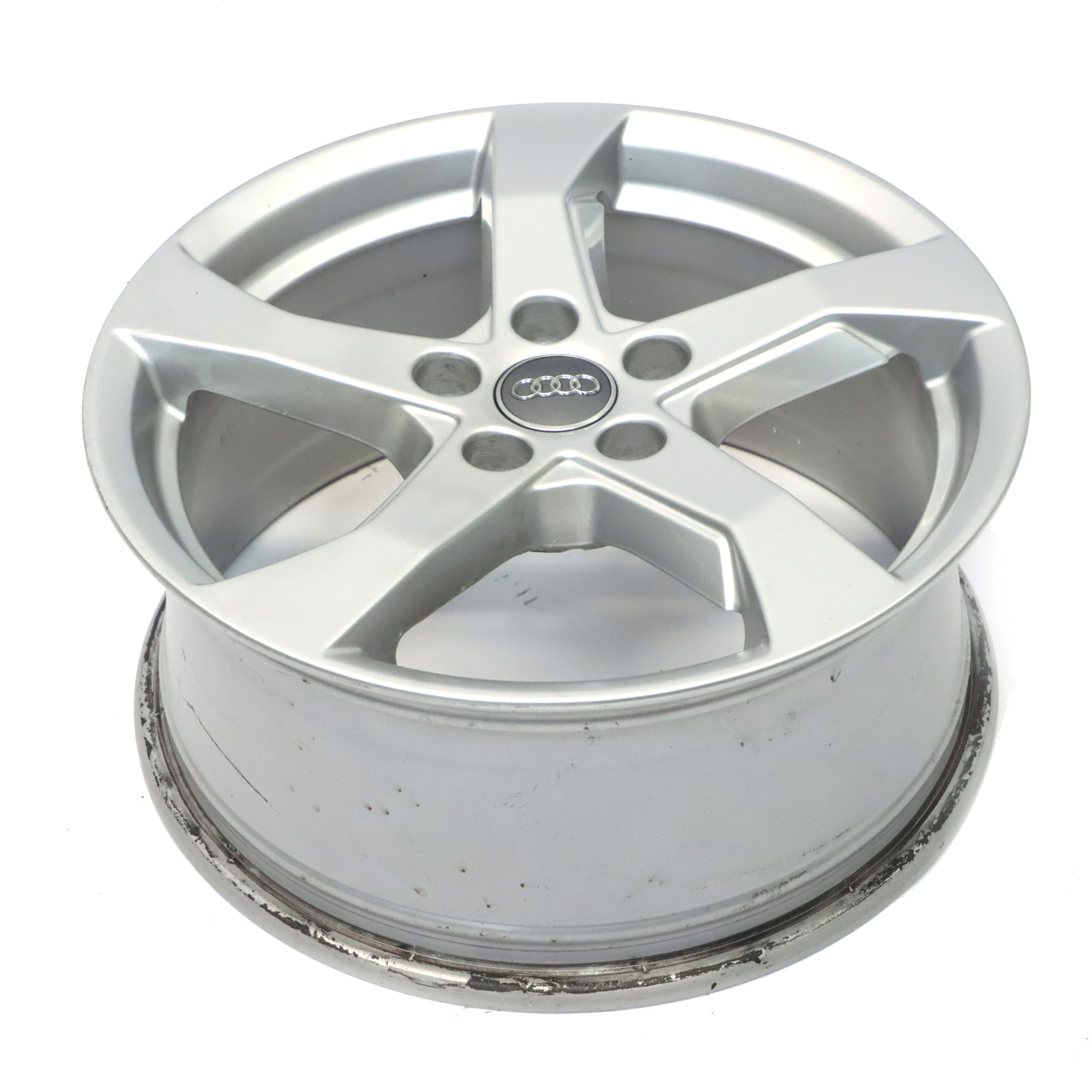 Audi A3 8V Silver Wheel Alloy Rim 17" ET:51 7,5J Star Spoke 8V0601025CT