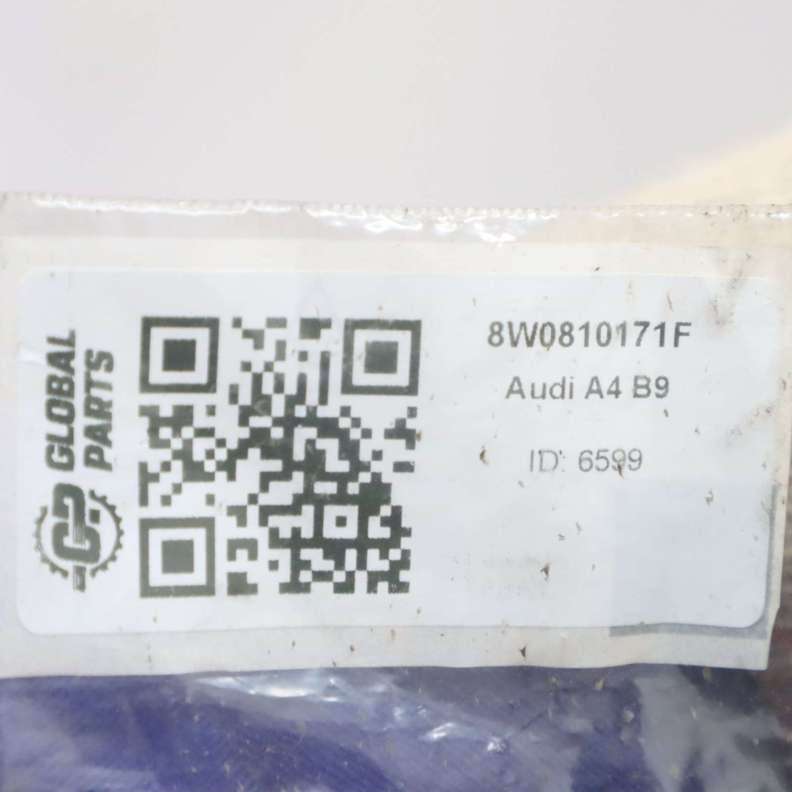 Audi A4 B9 Radkasten hinten links Gehäuseabdeckung Spritzschutz 8W0810171F