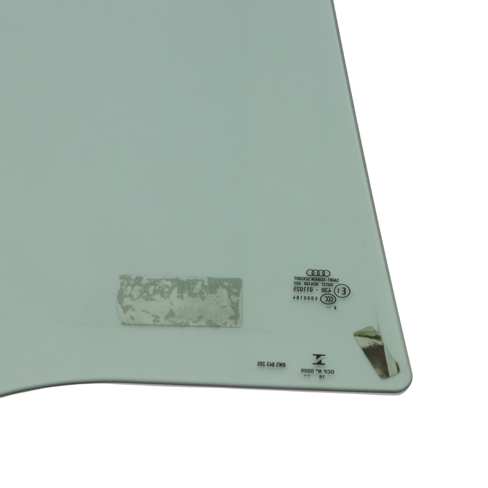 Audi A4 B9 Rear Side Window Glass AS2 Left N/S 8W5845205