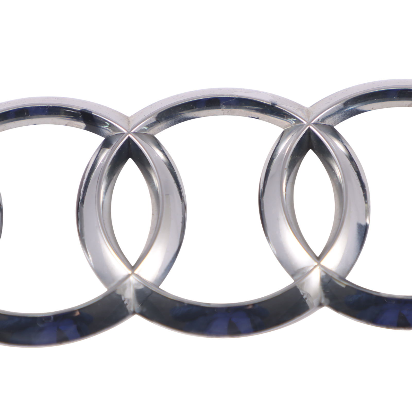 Audi A4 B9 Rear Boot Lid Emblem Logo Badge Chrome Audi Rings 8W9853742